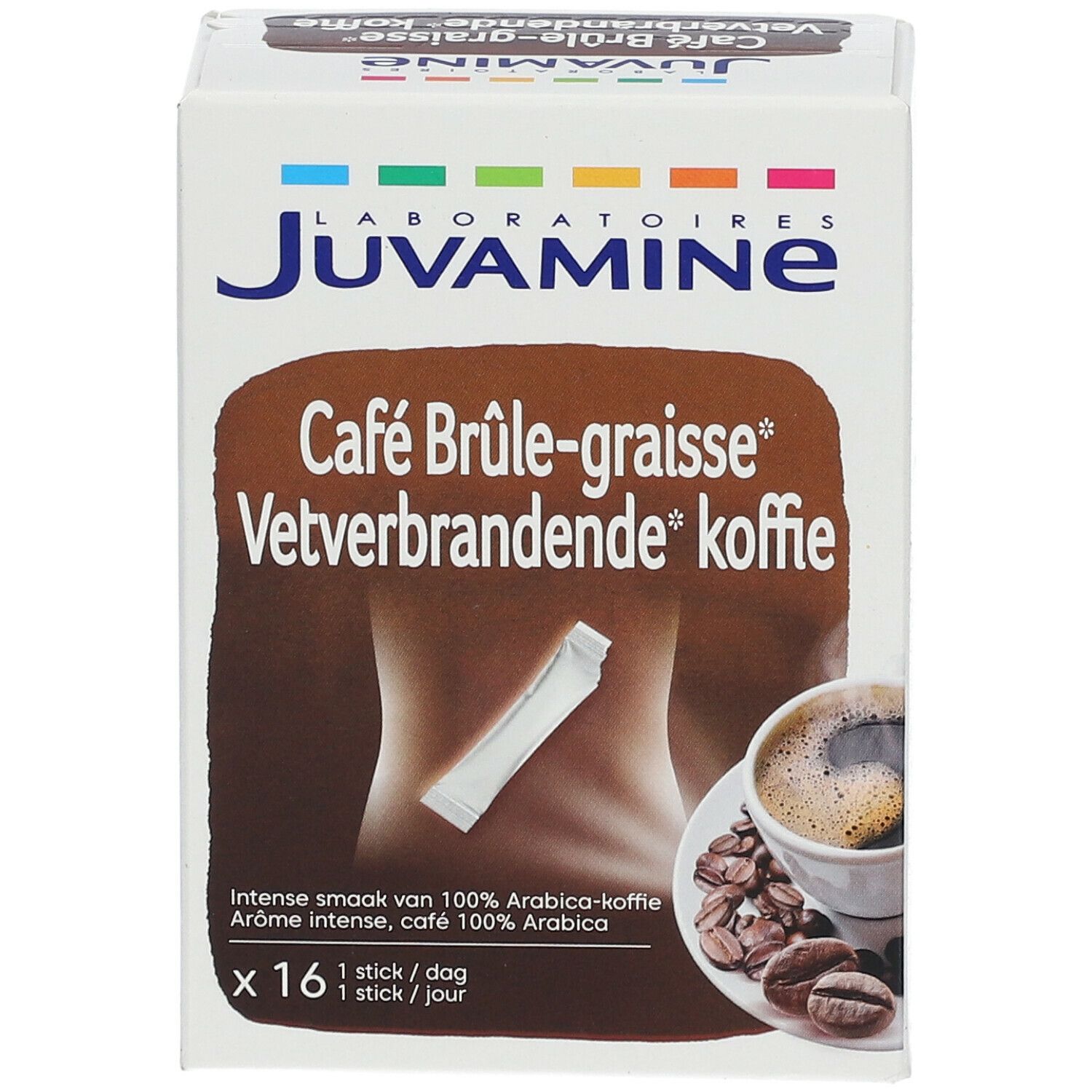 Juvamine Café Brûle-Graisse 16 sticks