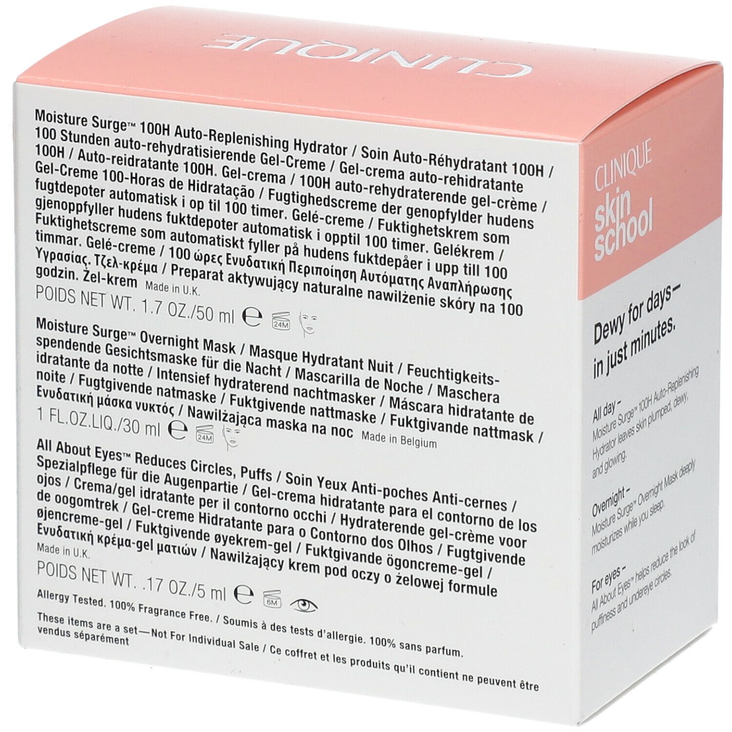 CLINIQUE Hydratation & éclat Set