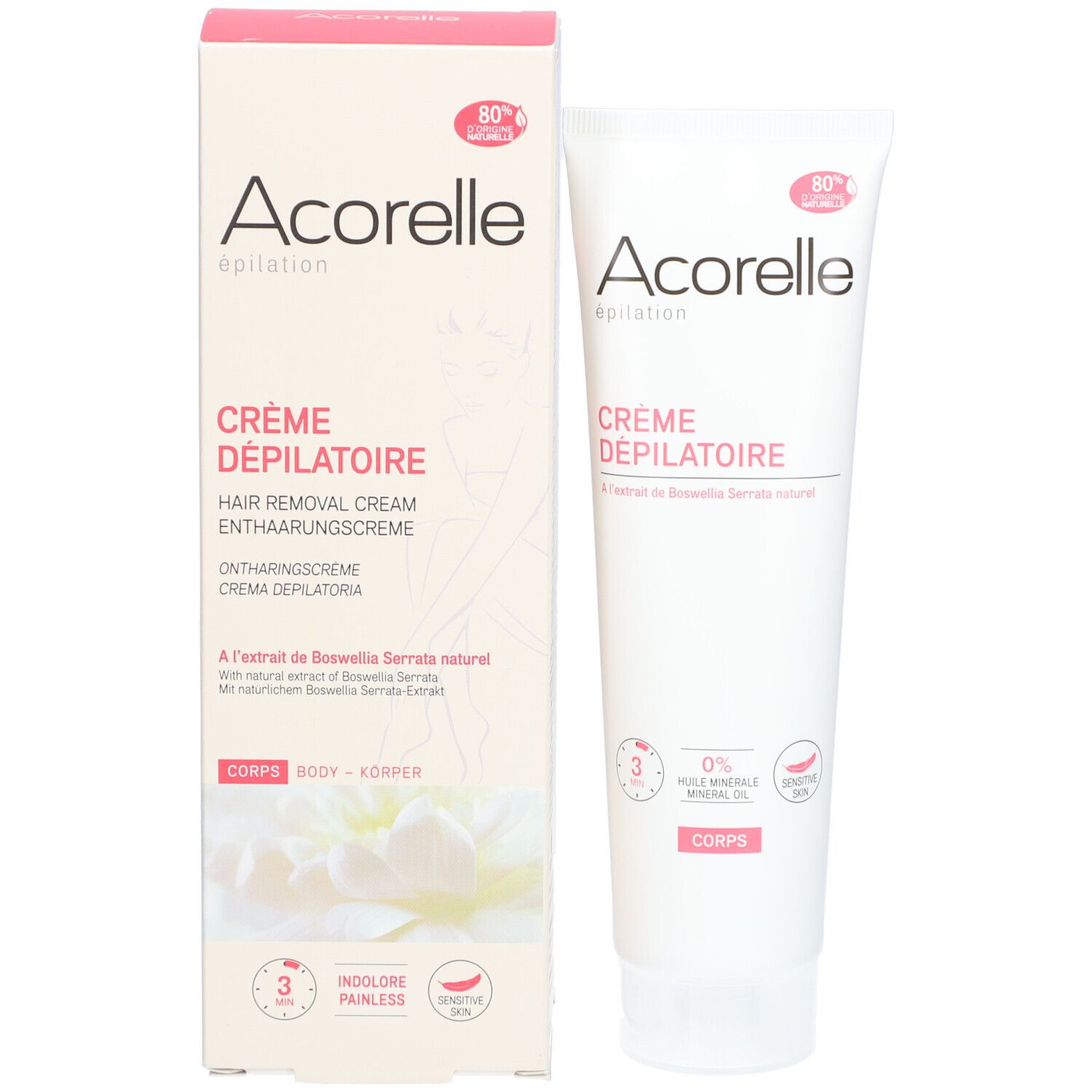 Acorelle Crème Dépilatoire Corps