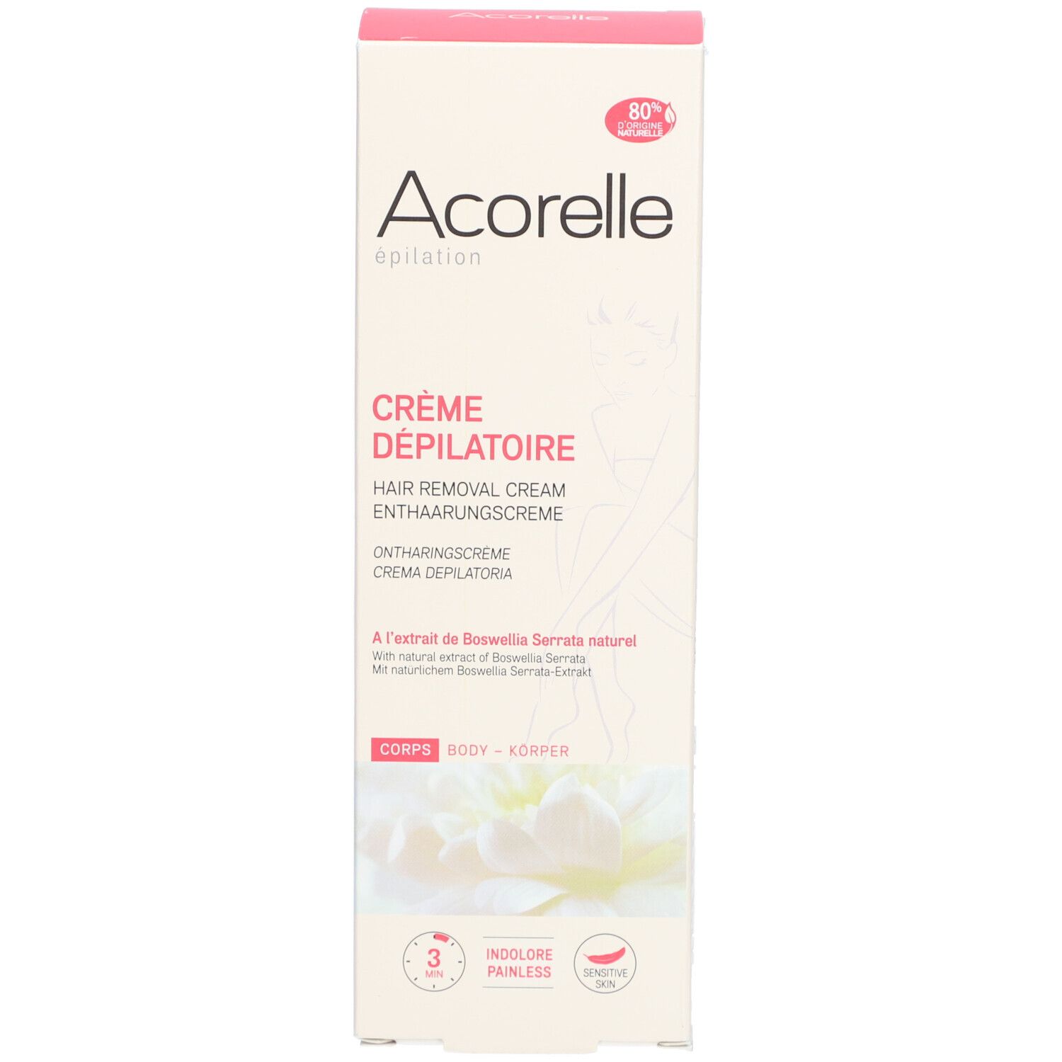 Acorelle Crème Dépilatoire Corps