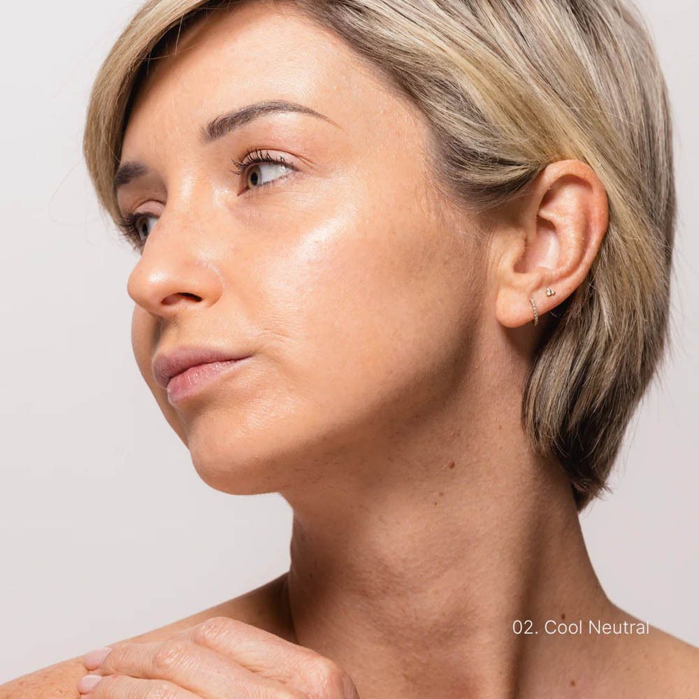 COULEURS DE NOIR Fond De Teint Fusion Glow 02 Cool Neutral