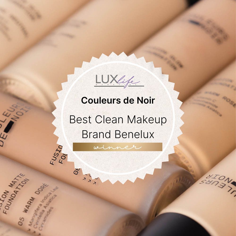 Prix : LUXlife, Best Clean Makeup Brand Benelux, COULEURS DE NOIR.