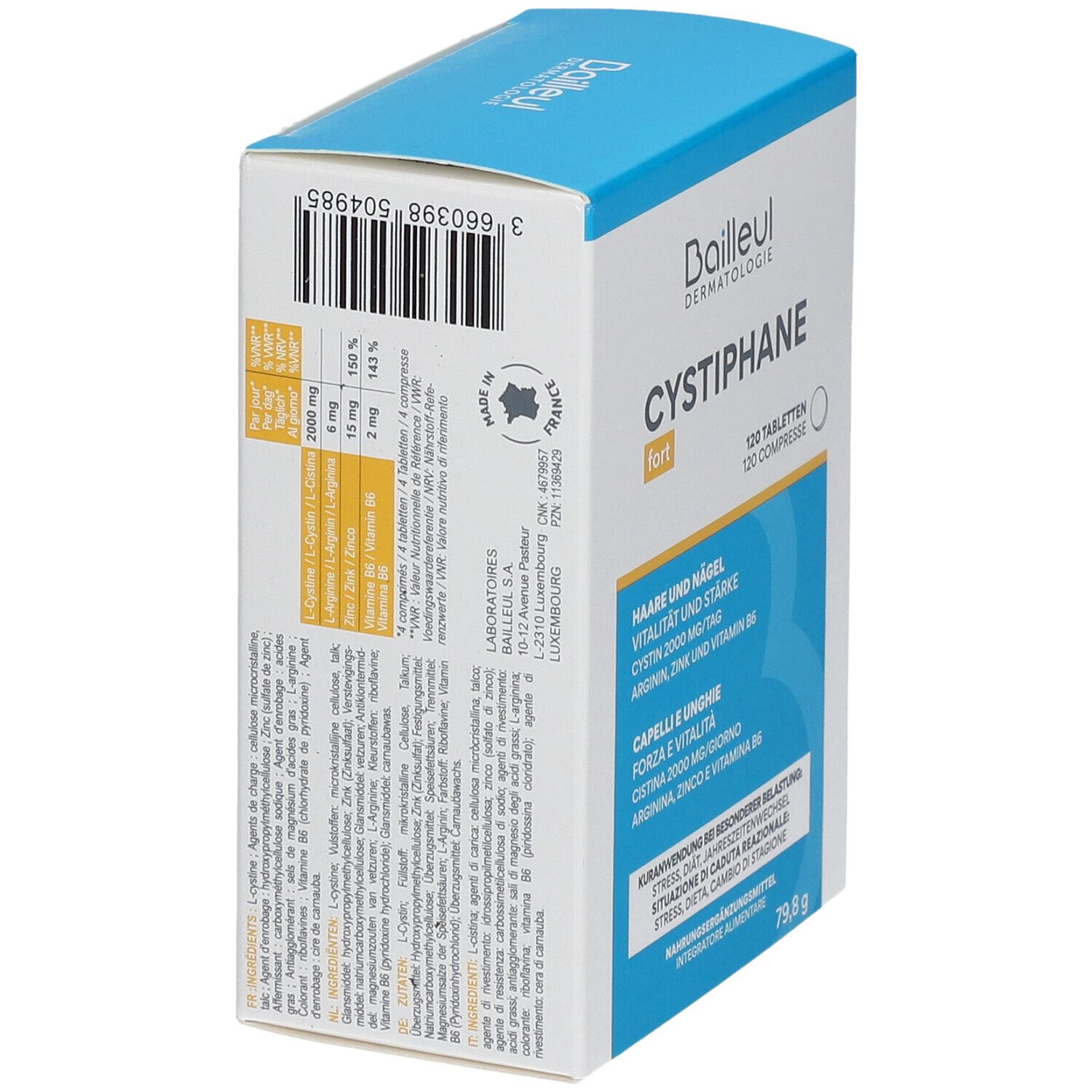  Bailleul Cystiphane Cheveux Et Ongles Fort