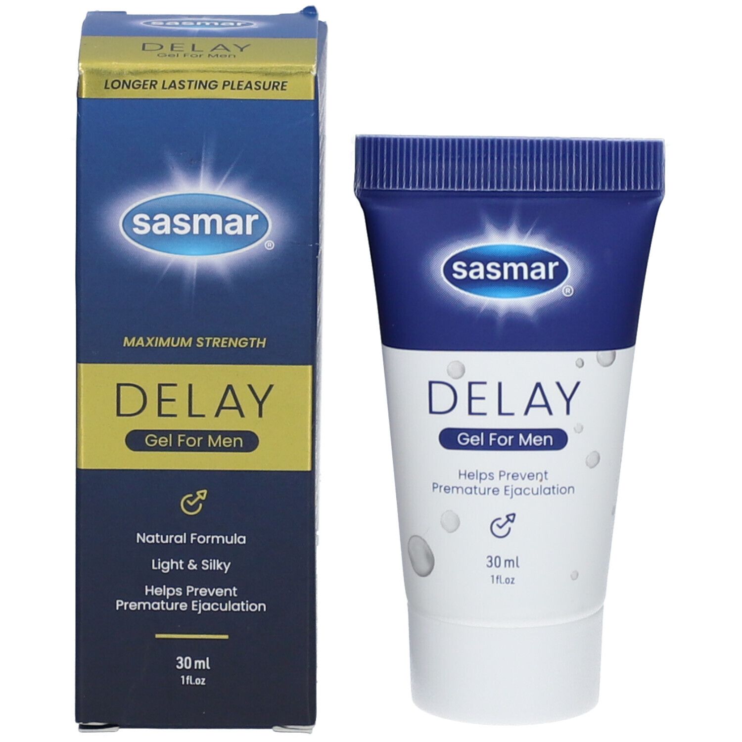 SASMAR® Delay Gel retardant pour hommes