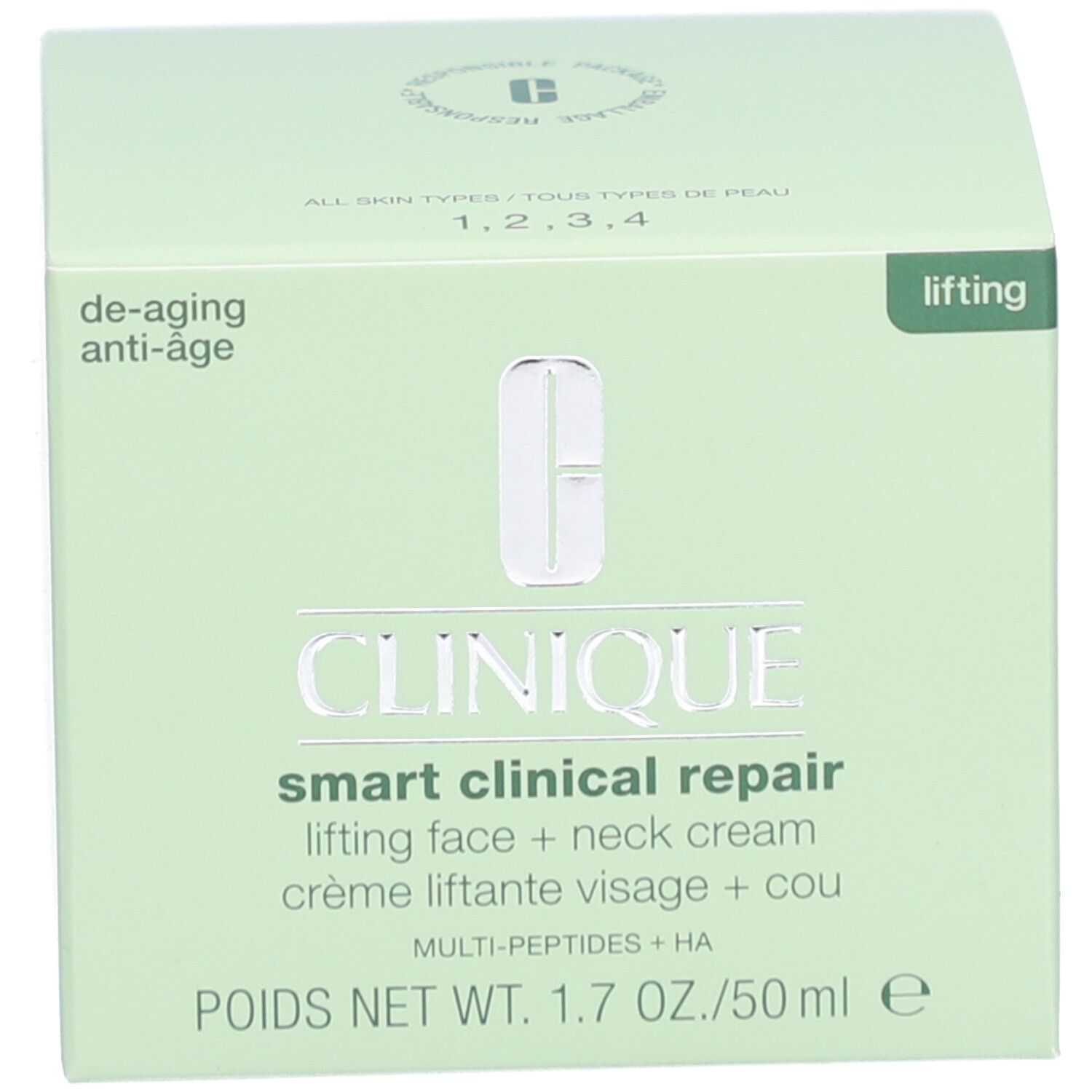 CLINIQUE Smart Clinical Repair Crème Liftante Visage + Cou