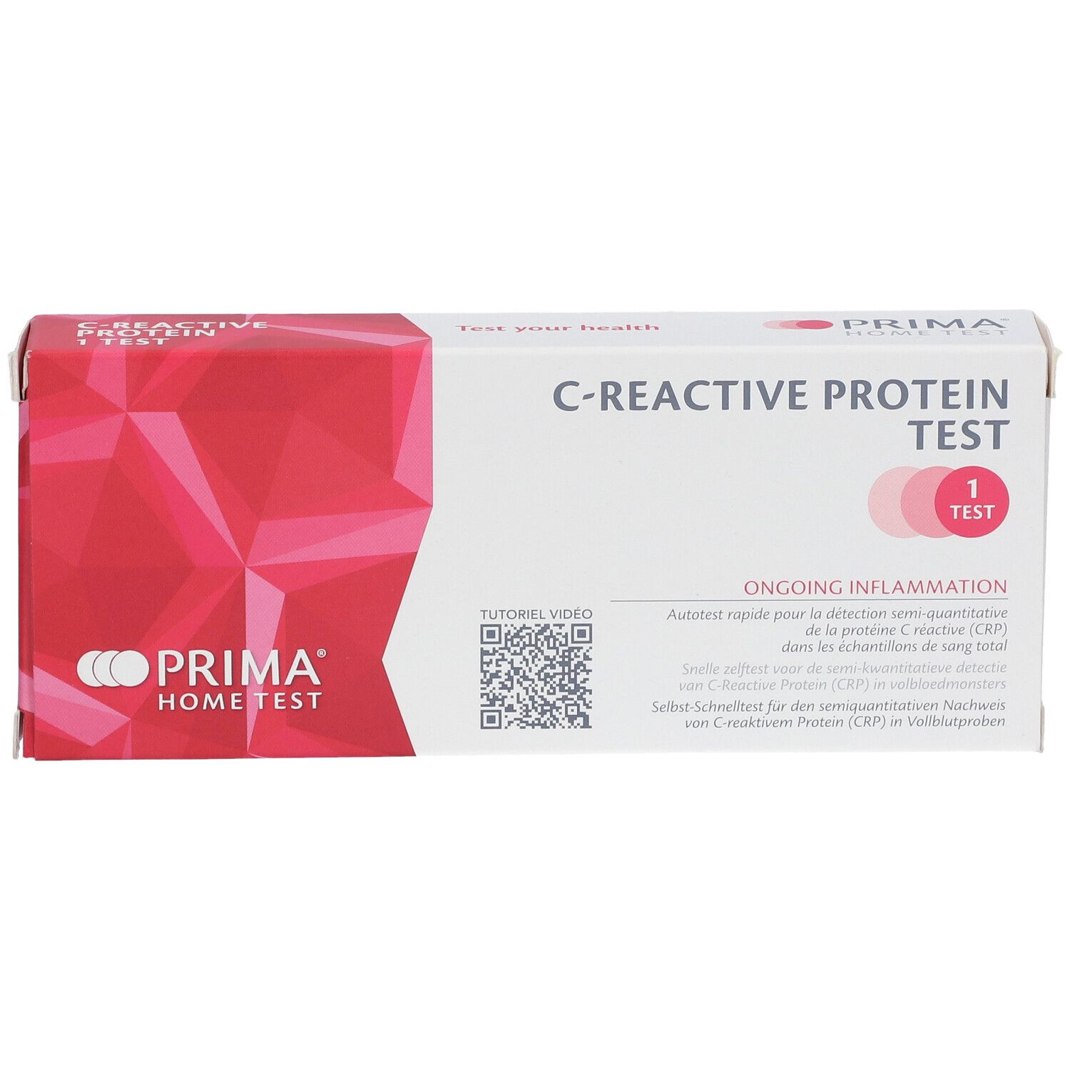 PRIMA Home Test C-reactive Protein 1st