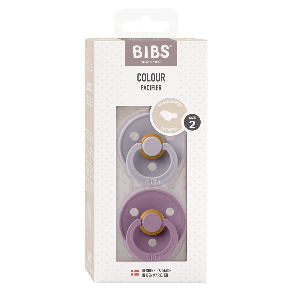 BIBS Tétine anatomique Fossil-mauve 6-18 mois