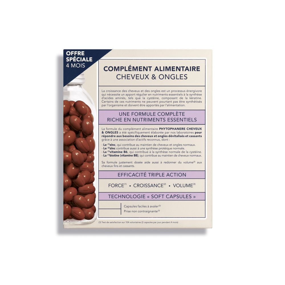 Flacon en verre de gélules. Gélules brunes dans un flacon en verre avec étiquette.