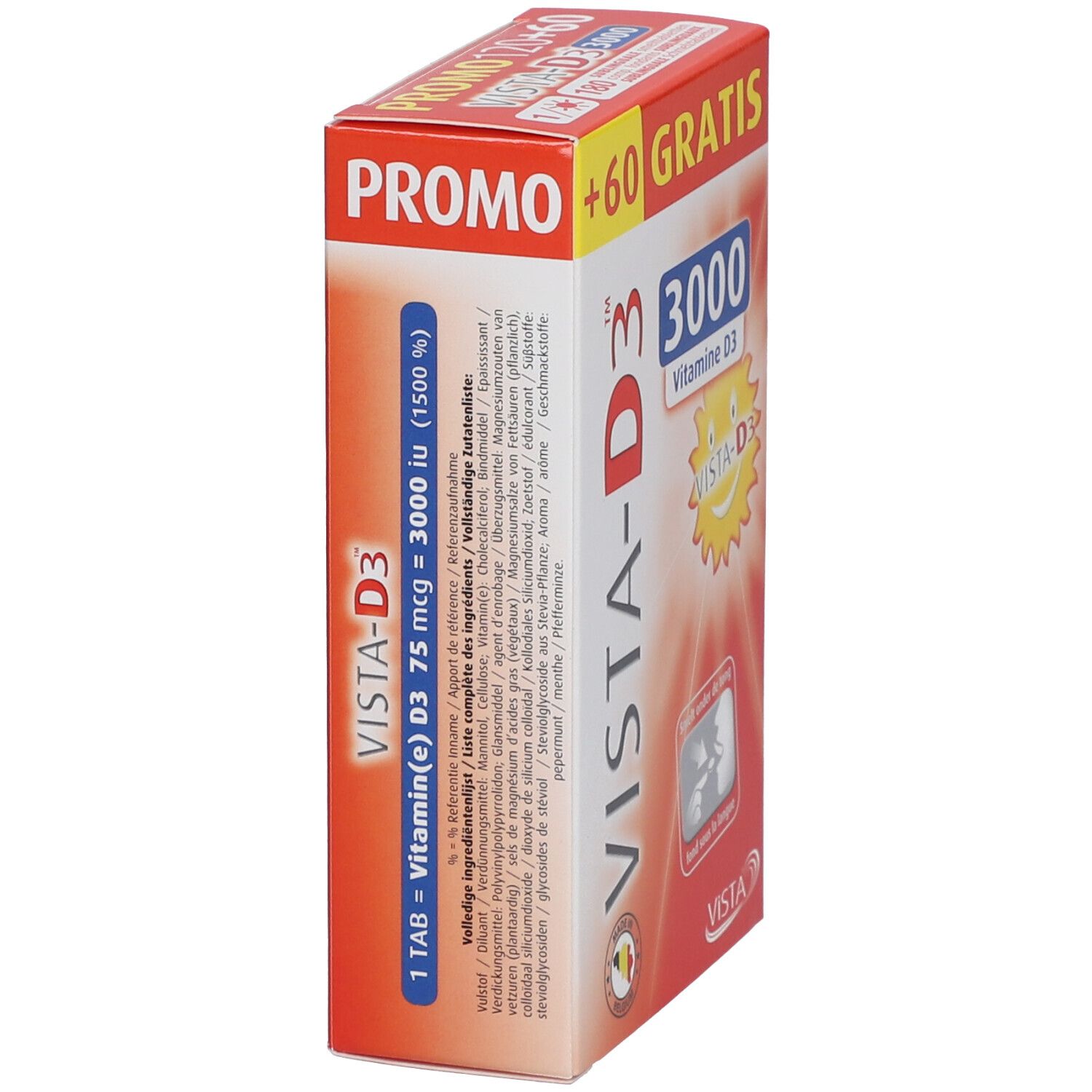VISTA-D3 3000 Vitamines D