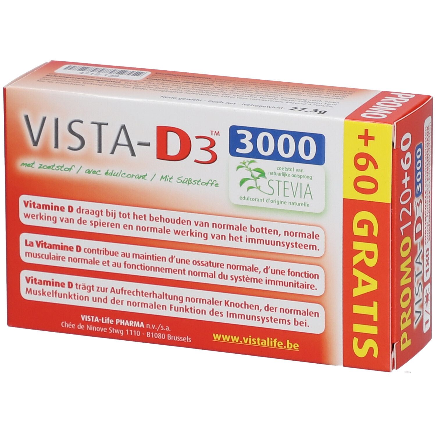 VISTA-D3 3000 Vitamines D