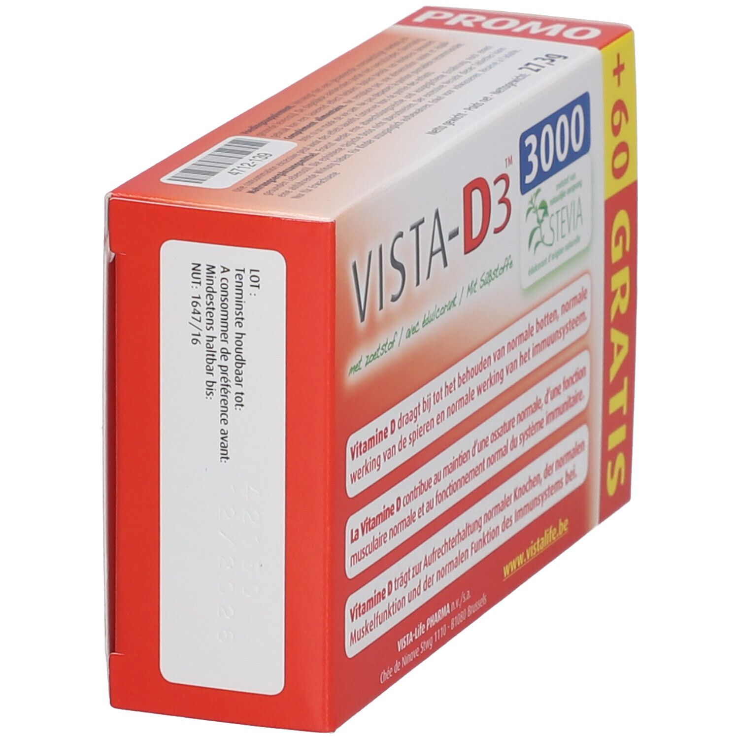 VISTA-D3 3000 Vitamines D