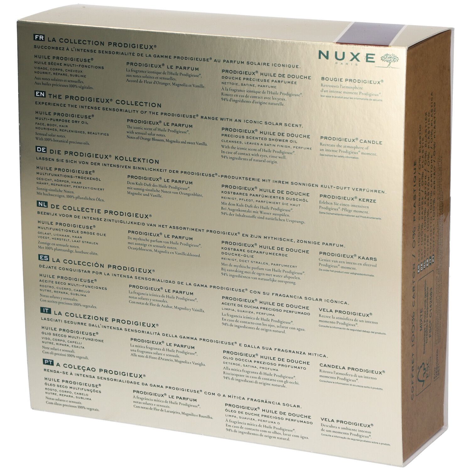 NUXE Le collection Prodigieux®