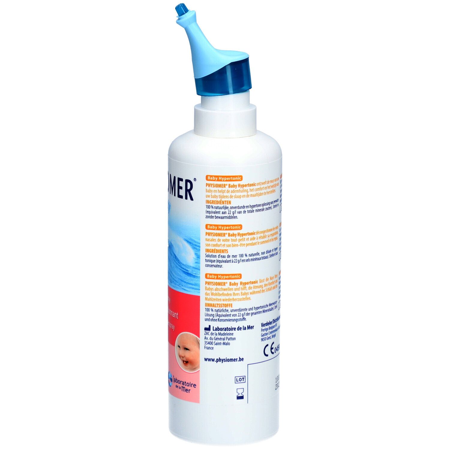 PHYSIOMER BABY Spray Nasal Décongestionnant