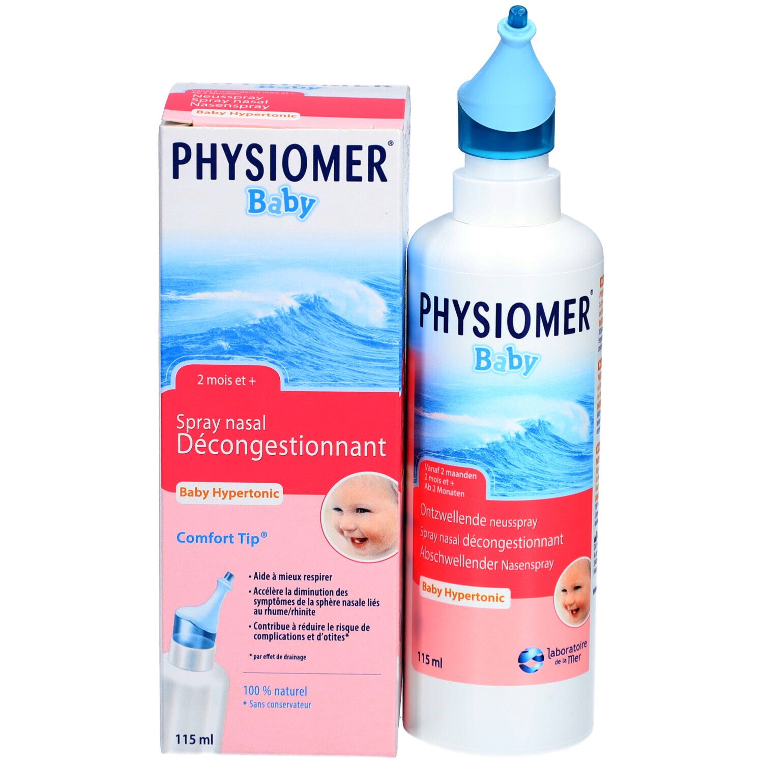 PHYSIOMER BABY Spray Nasal Décongestionnant