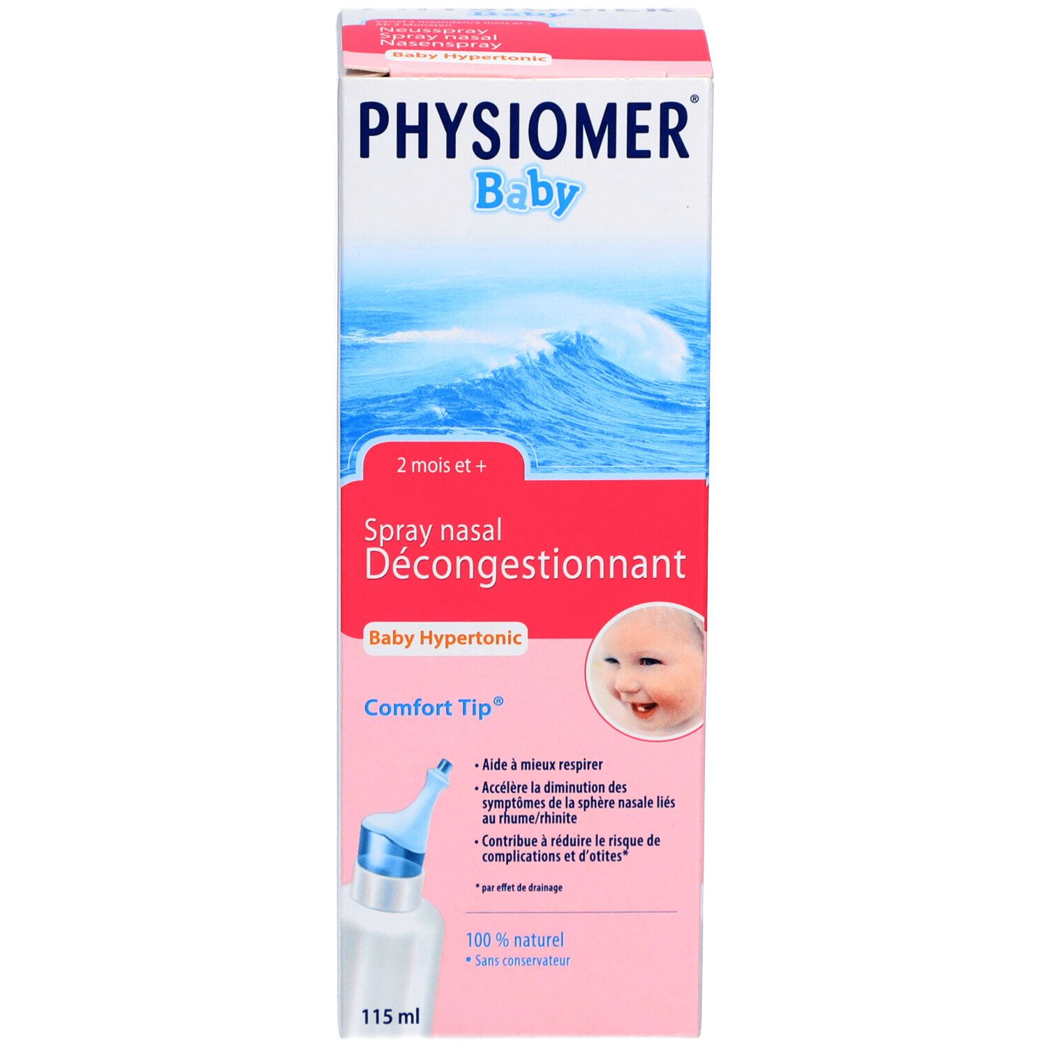PHYSIOMER BABY Spray Nasal Décongestionnant