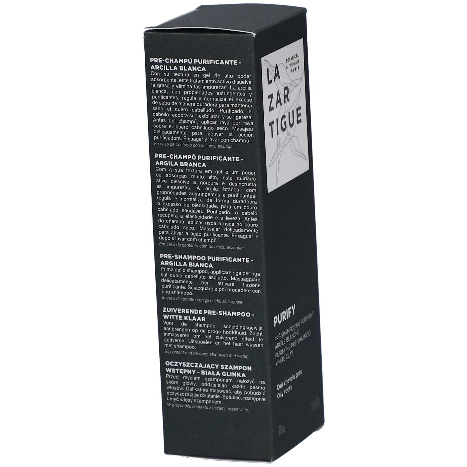 Lazartigue Purify Pre-Shampooing Purifiant Argile Blanche