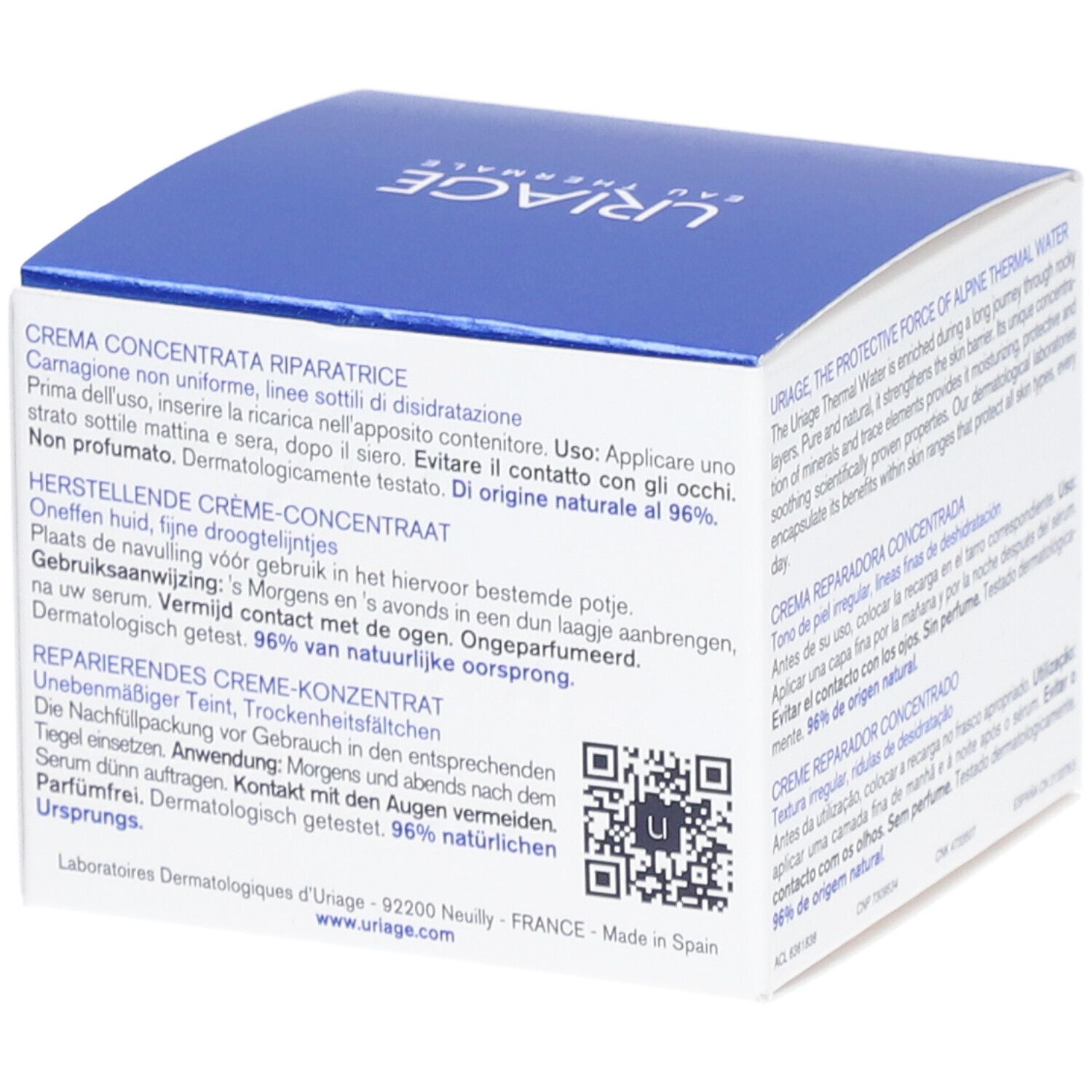 Uriage CICA Daily Concentré de Crème Réparateur Récharge