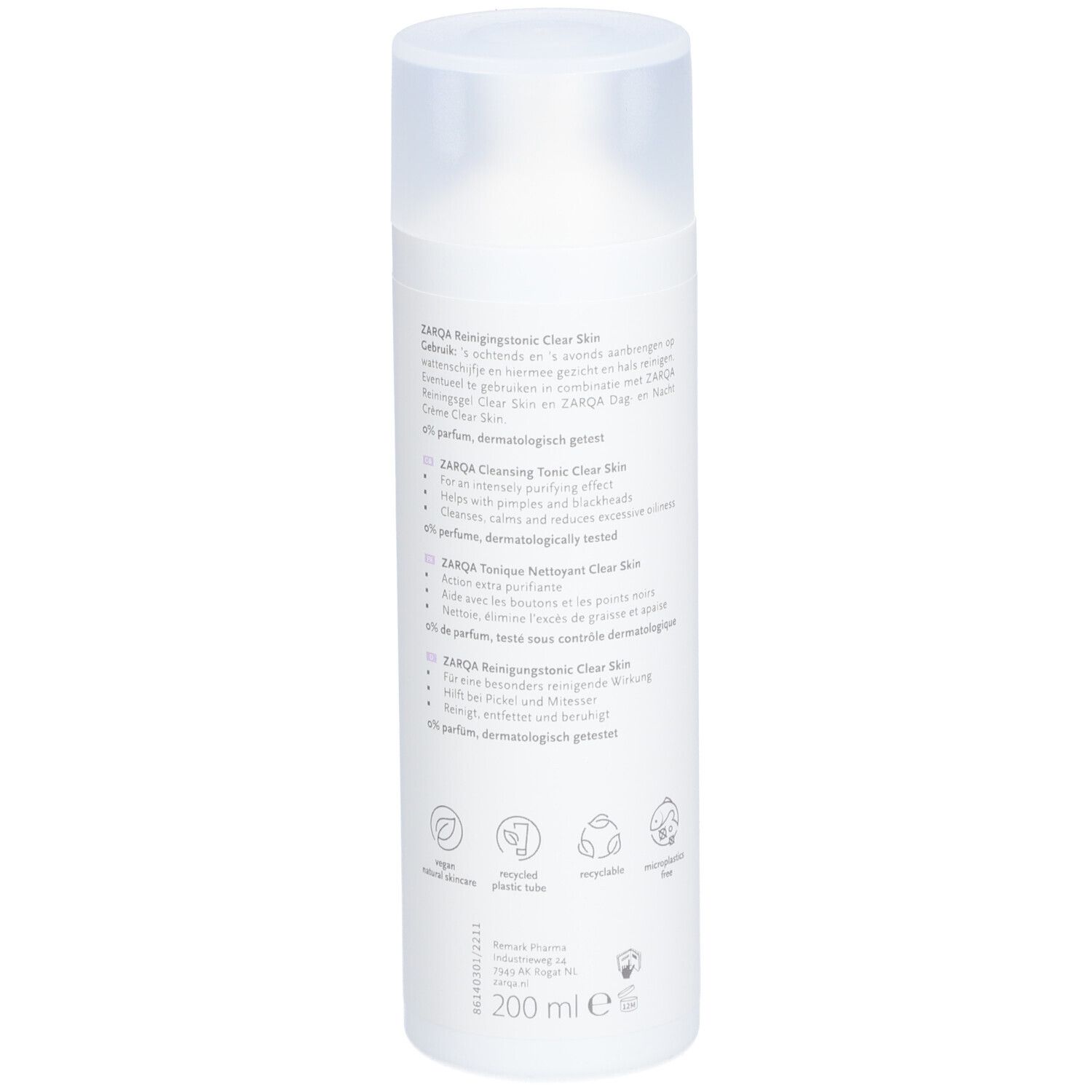 Zarqa Tonic Visage Sensible Clear Skin