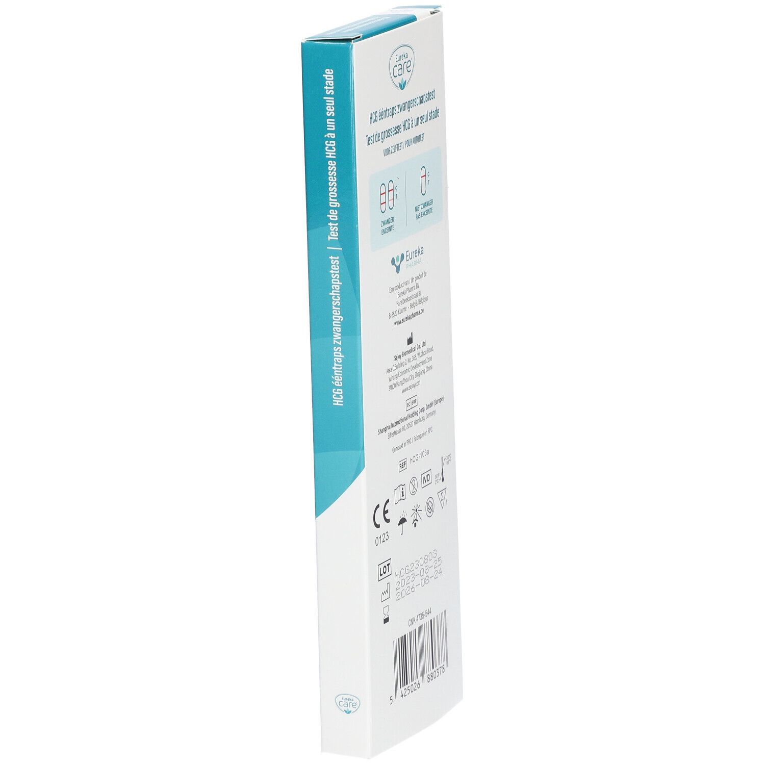 EUREKA Care Test de Grossesse