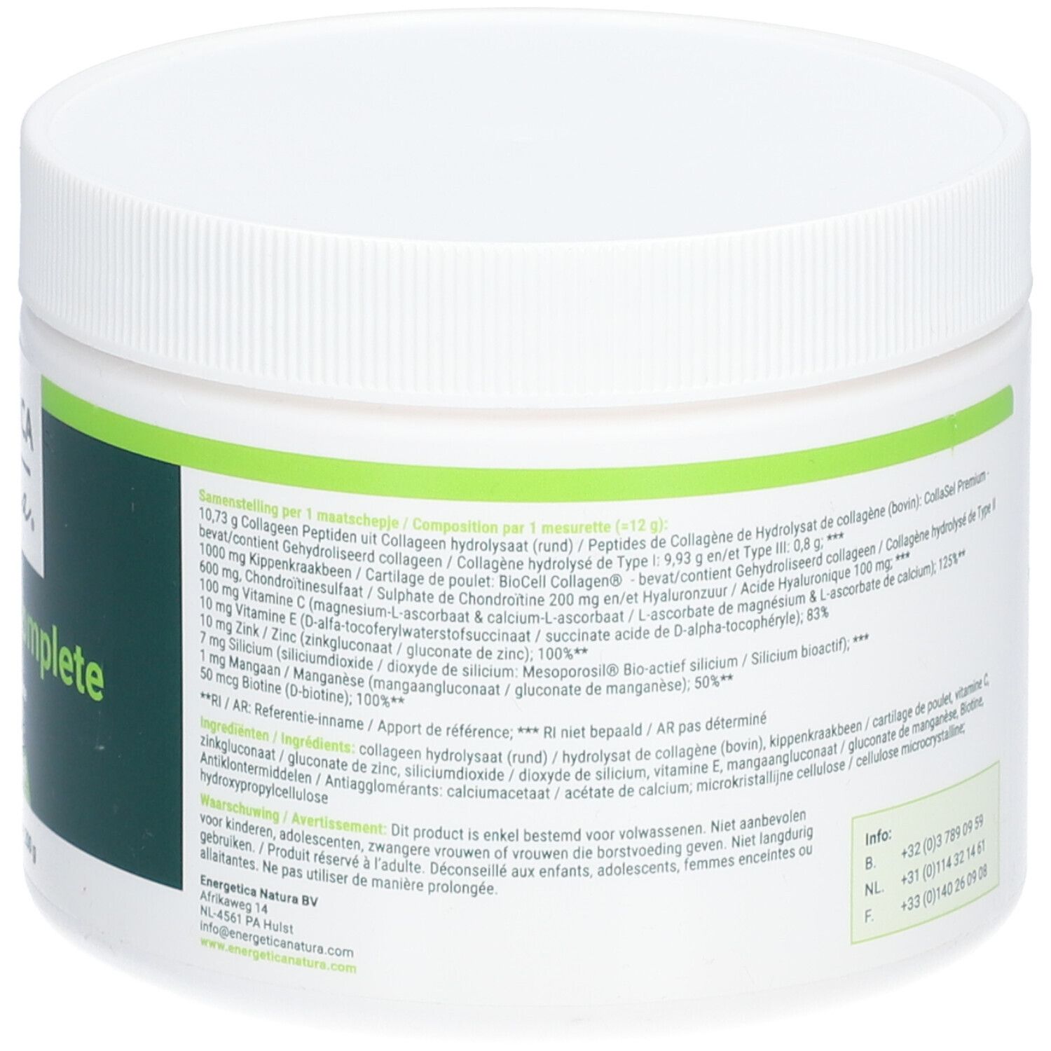 Collagen TriComplete 200 g poudre