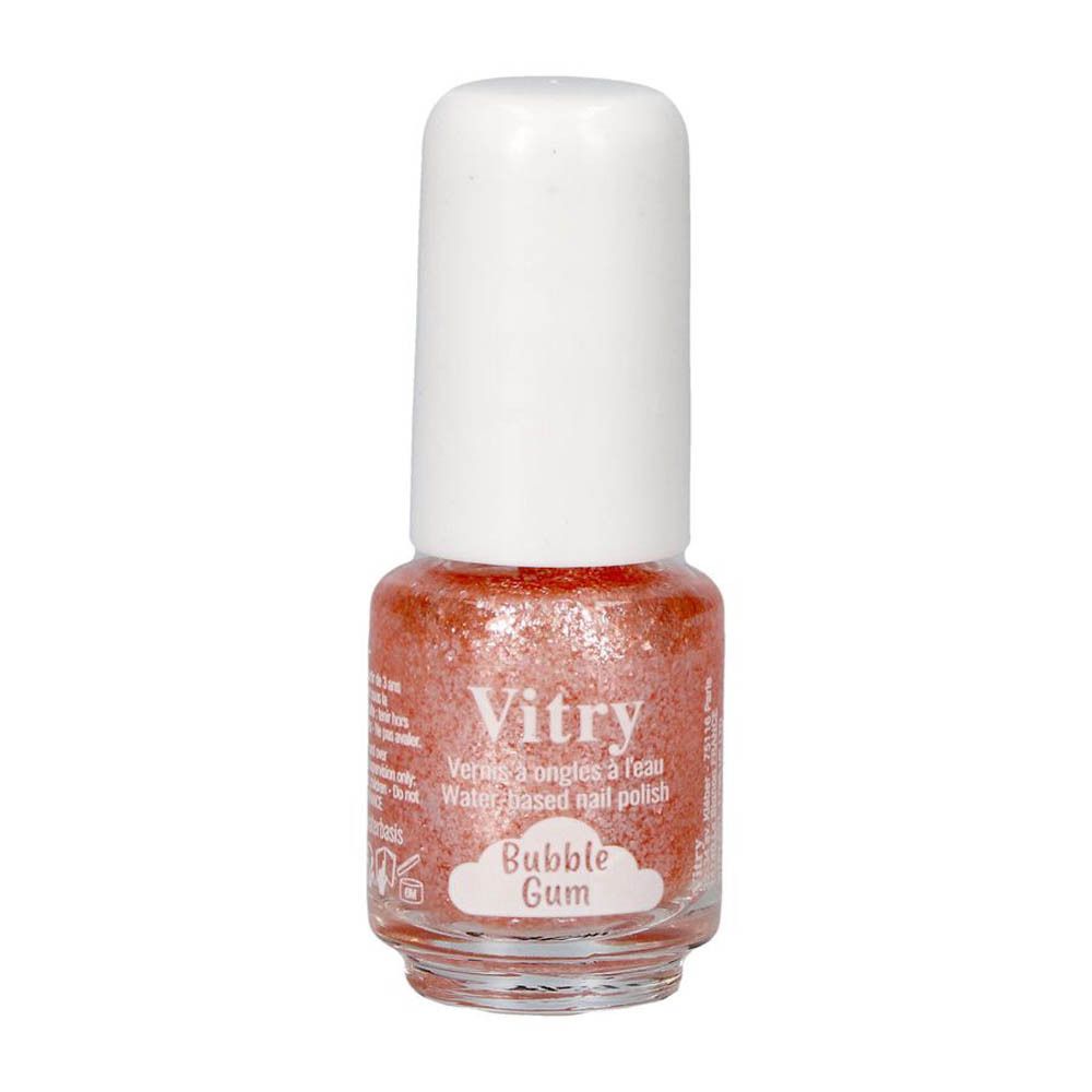 Vitry vernis à ongles à base d'eau, couleur Rose, 4 ml.
