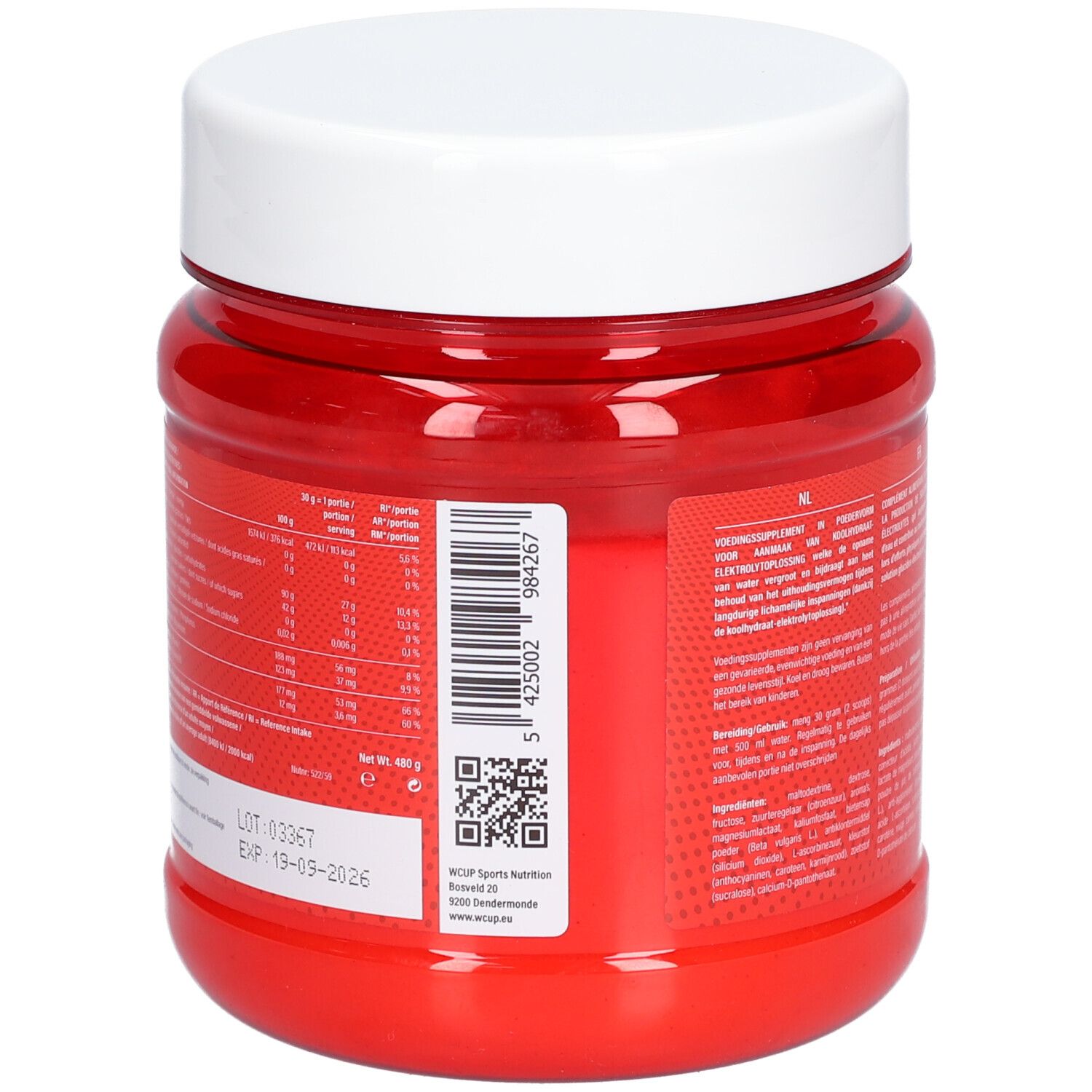 WCUP SPORTS DRINK FUNKY TWIST 480 G