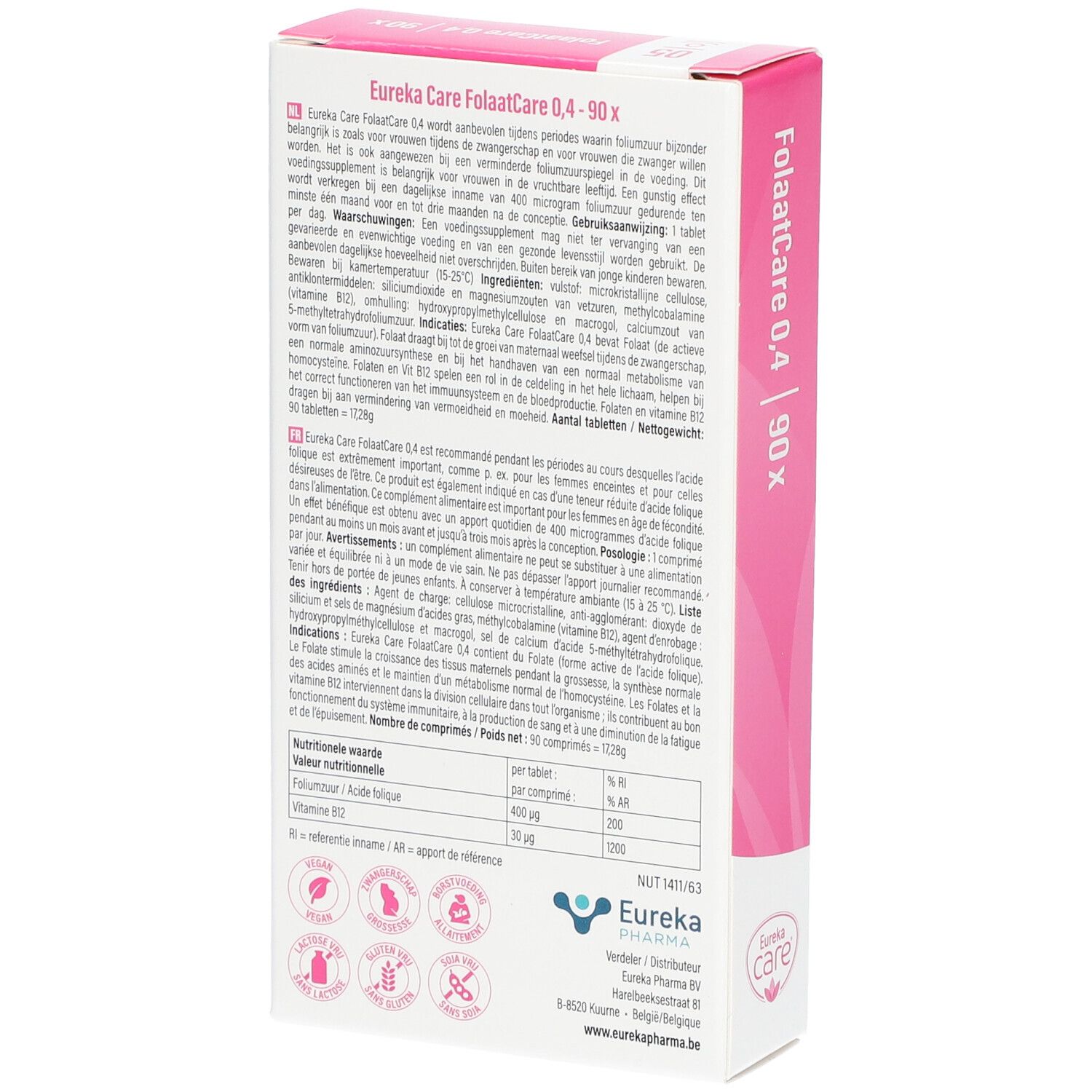 EUREKA Care Folaatcare 0,4
