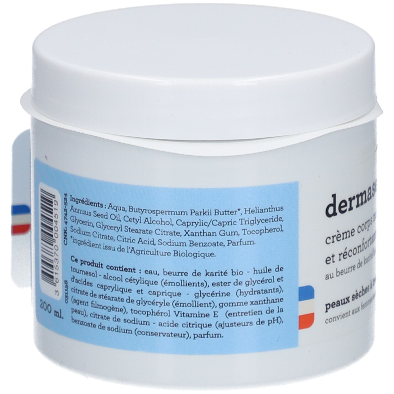 Dermasens Crème Corps Nourrissante et Réconfortante