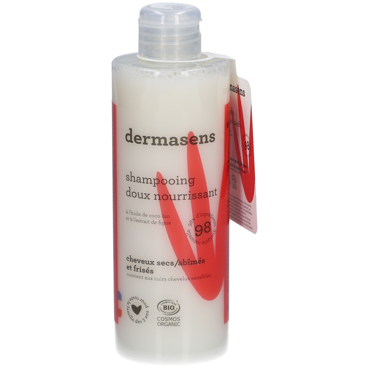 Dermasens Shampooing Doux Nourrissant Cheveux Secs/Abîmés et frisés