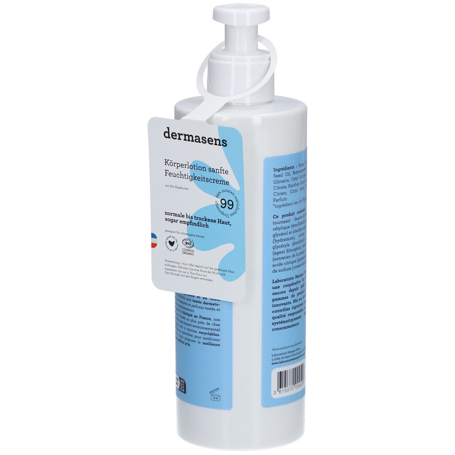 Dermasens Lait Corps Hydratant Douceur