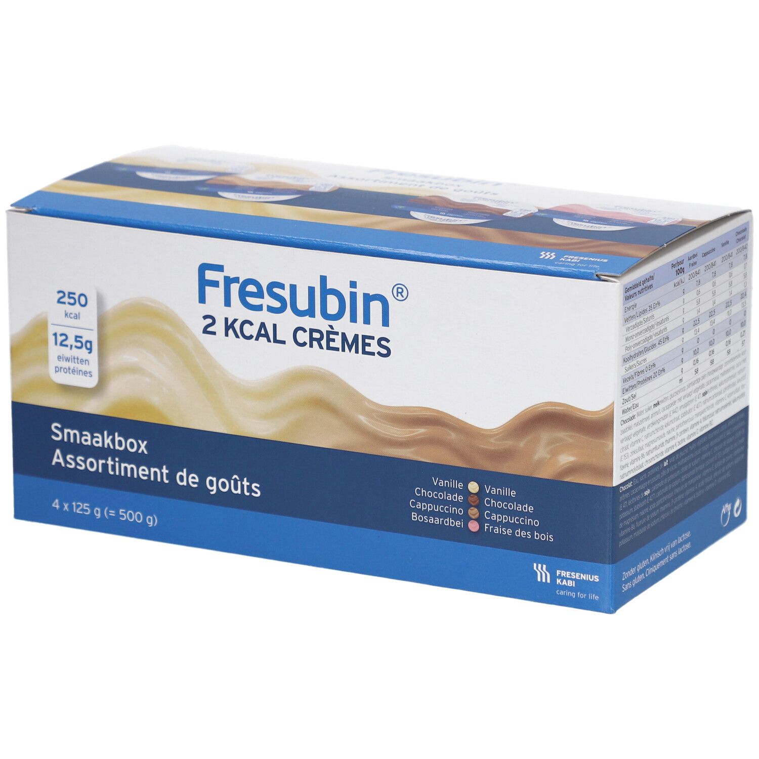 Fresubin® Assortiment de goûts 2 kcal Crèmes