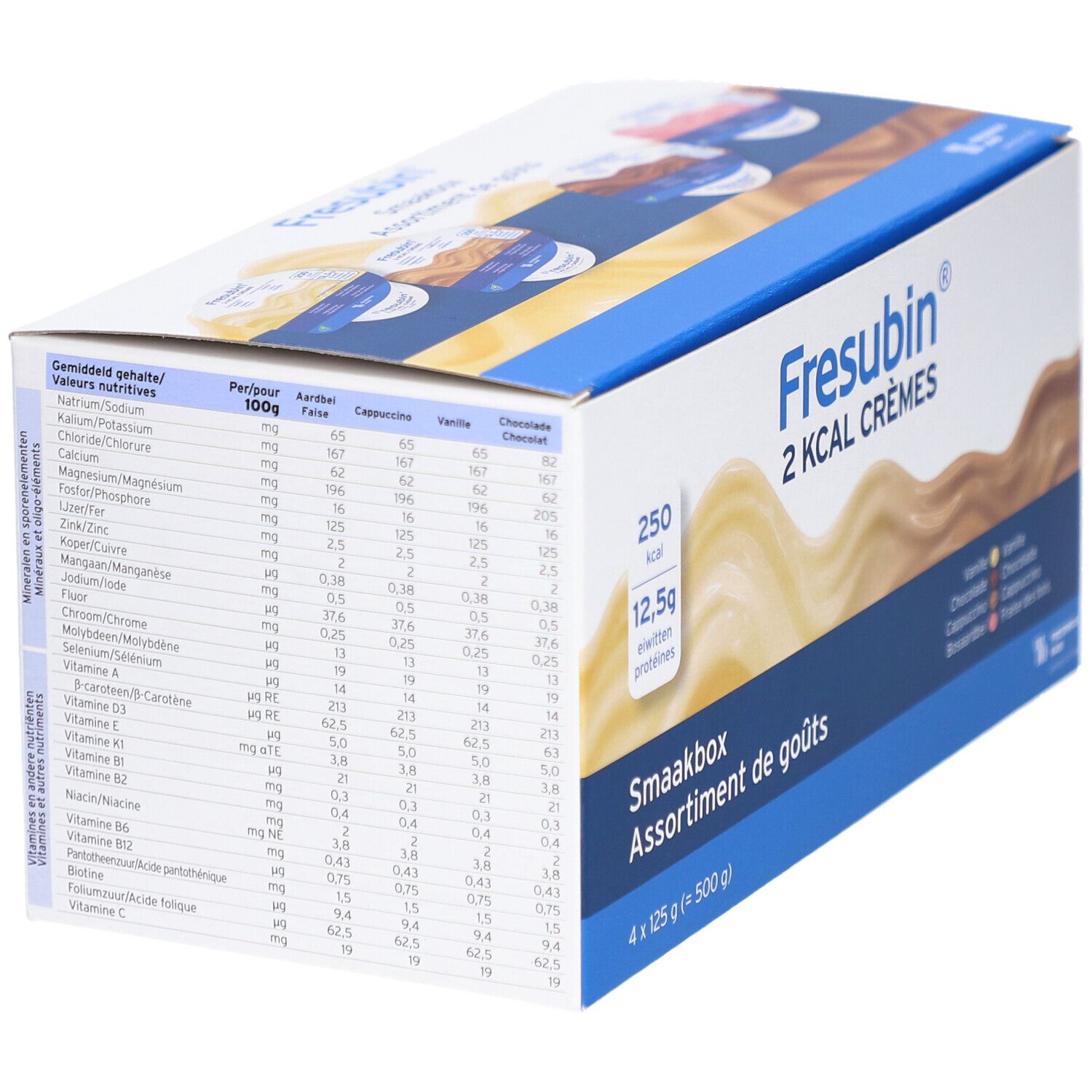 Fresubin® Assortiment de goûts 2 kcal Crèmes
