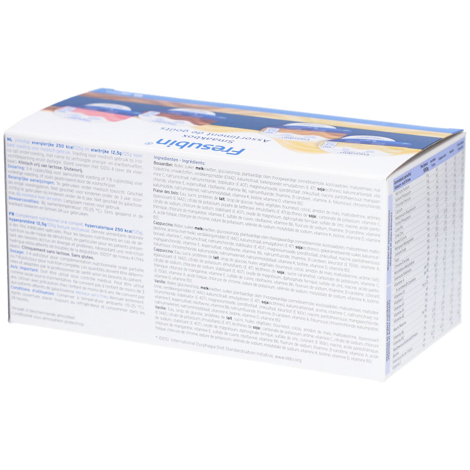 Fresubin® Assortiment de goûts 2 kcal Crèmes