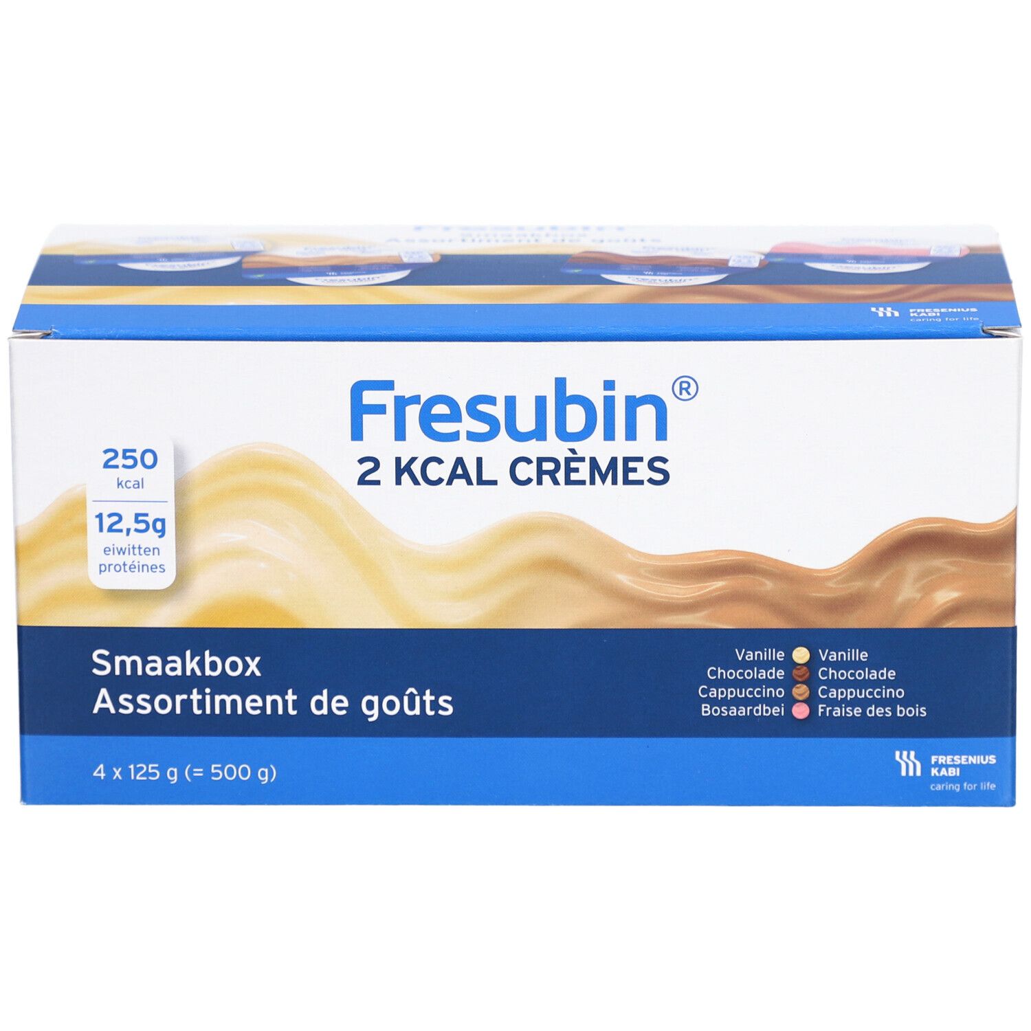 Fresubin® Assortiment de goûts 2 kcal Crèmes