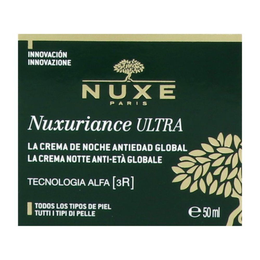 NUXE Nuxuriance Ultra crème de nuit : 50 ml, fabriquée en France.