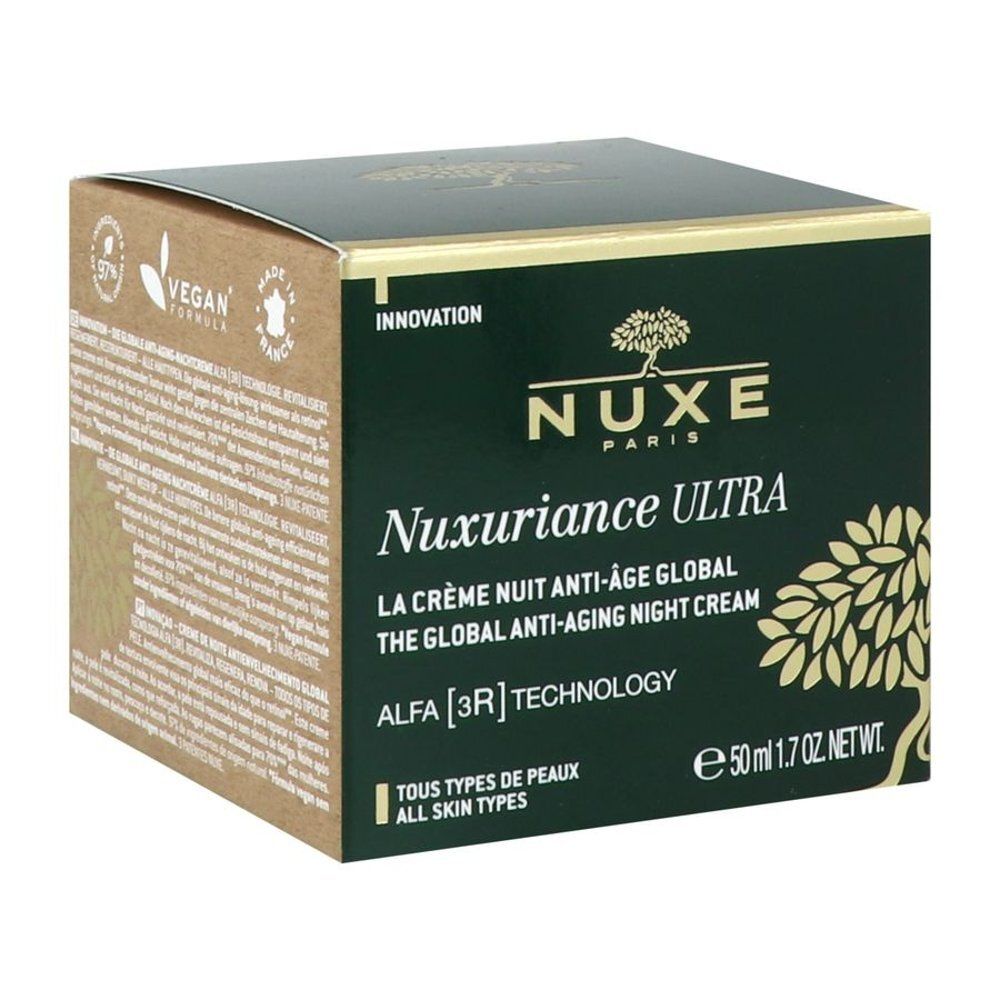 NUXE Nuxuriance Ultra : La crème nuit anti-âge globale avec technologie ALFA [3R].