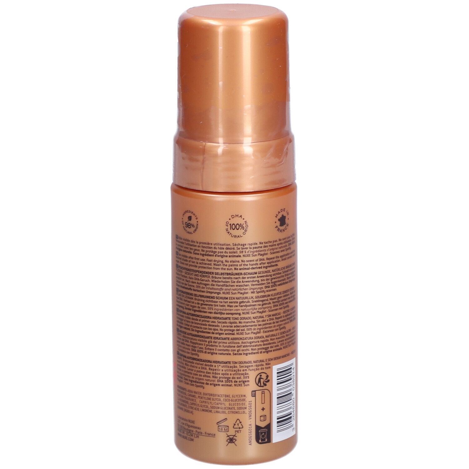 Nuxe Sun Mousse Hydratante Autobronzante