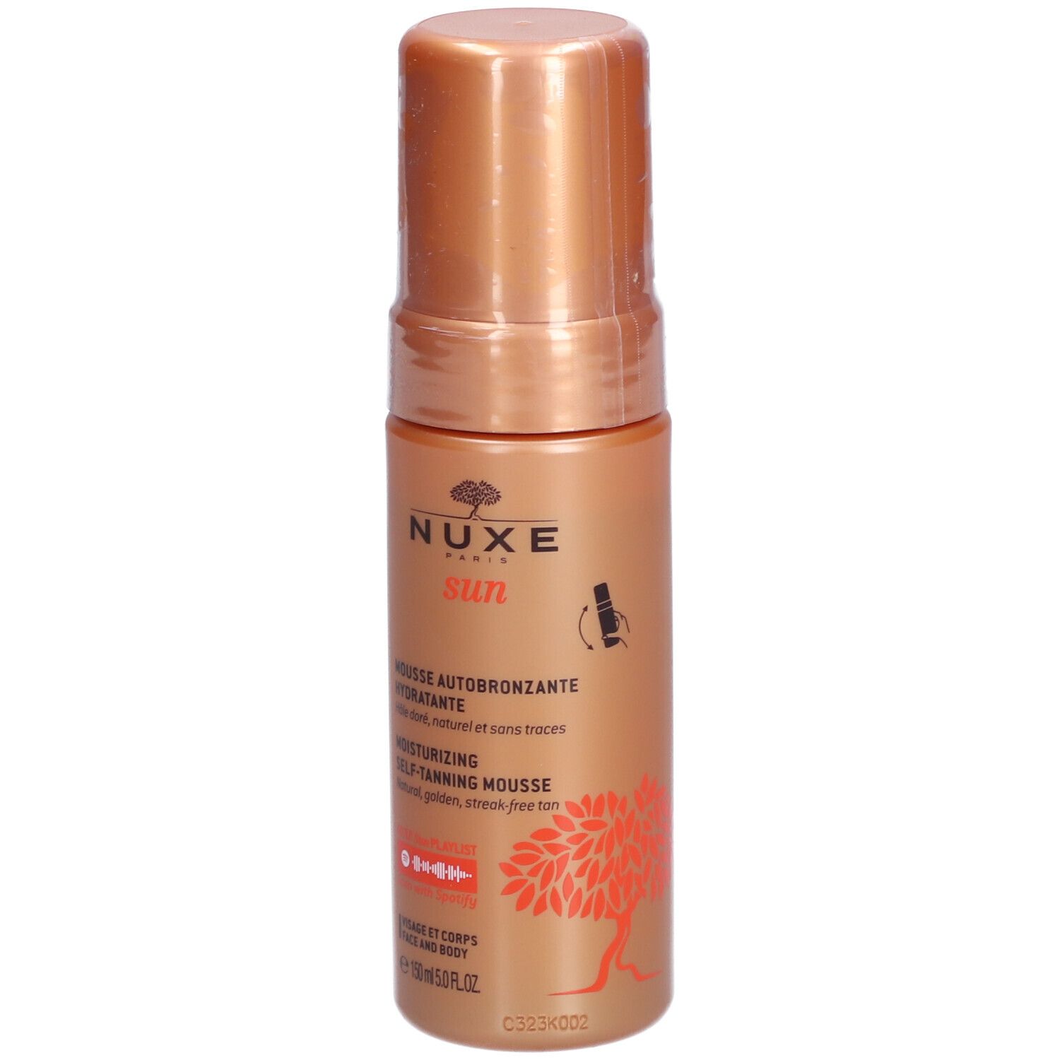 Nuxe Sun Mousse Hydratante Autobronzante