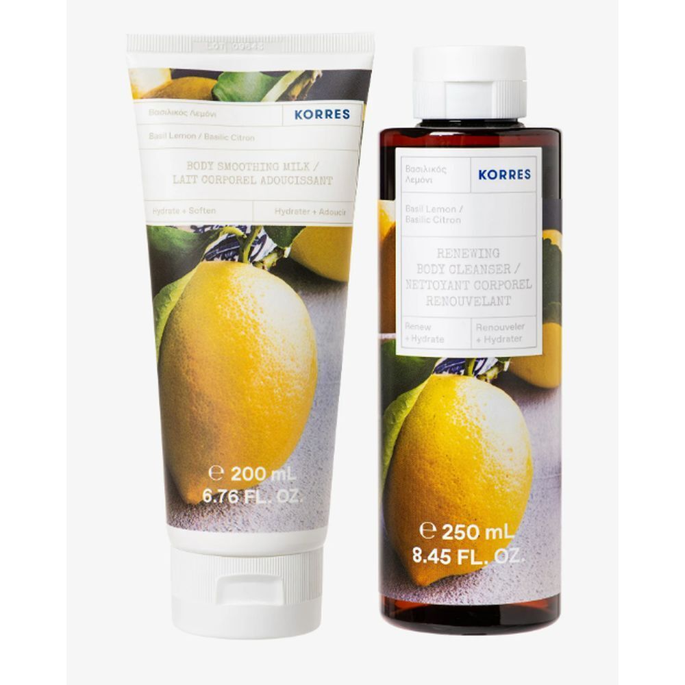Korres Gel Douche Basilic Citron