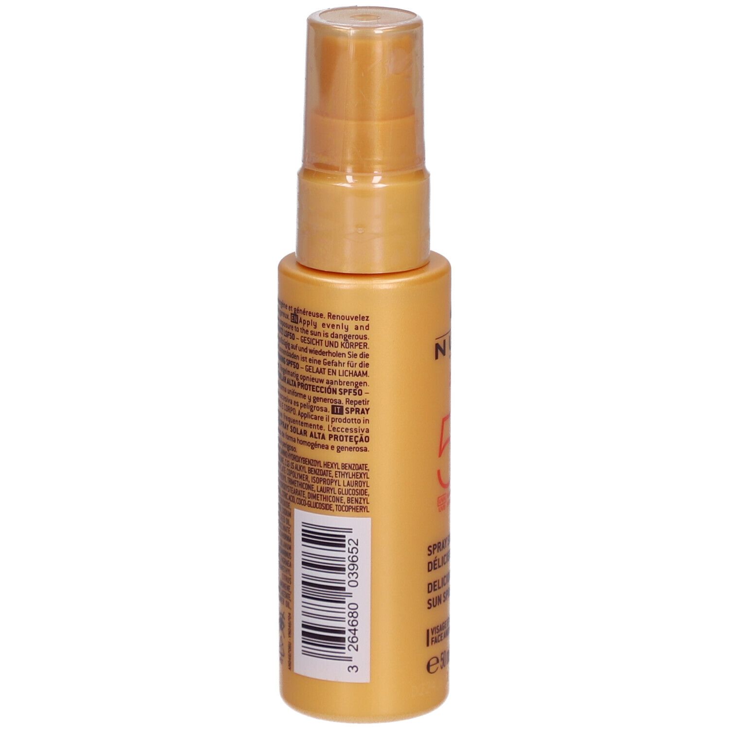 Nuxe Sun Spray Solaire Haute Protection SPF50