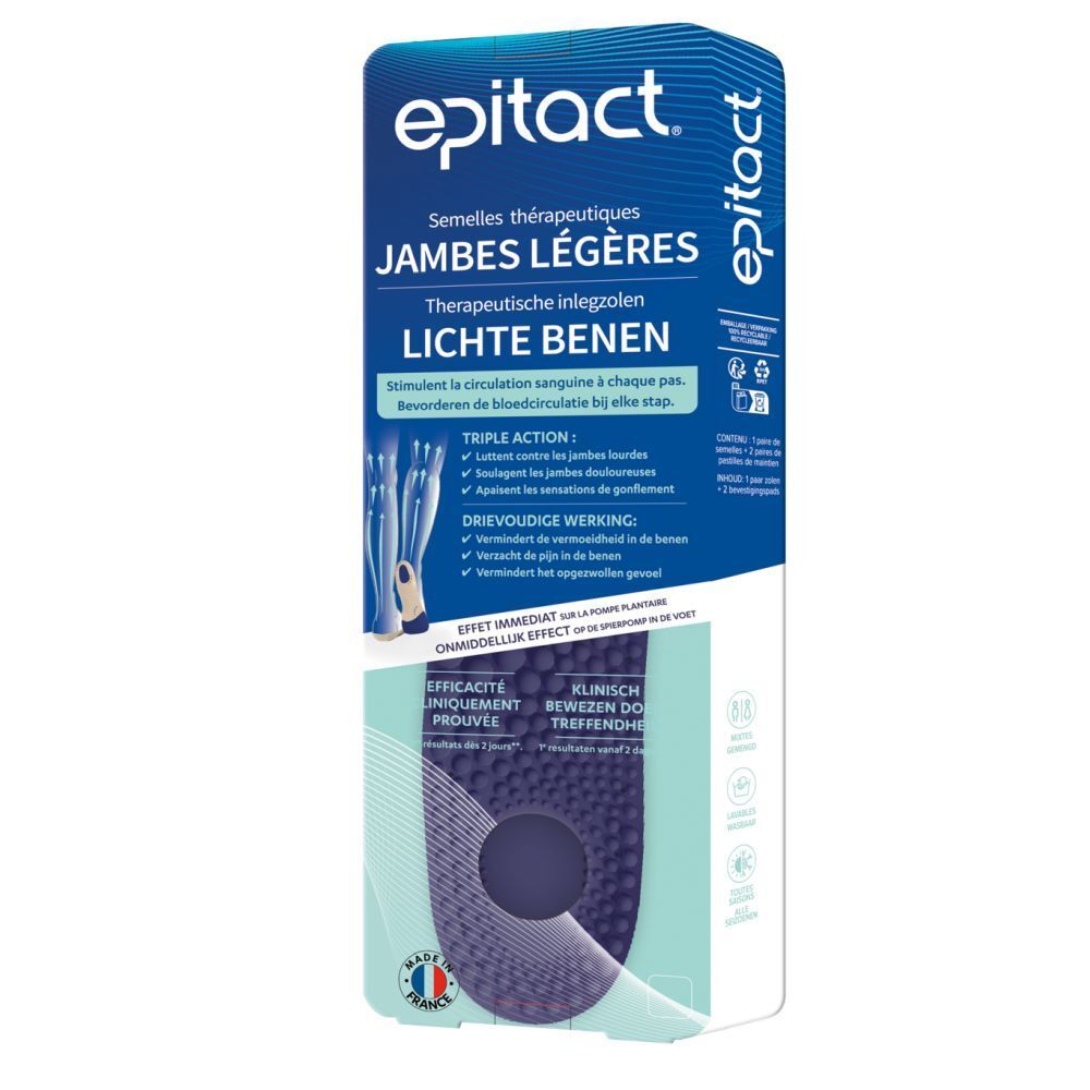 Epitact® Semelles Thérapeutiques Jambes Légères 36/38
