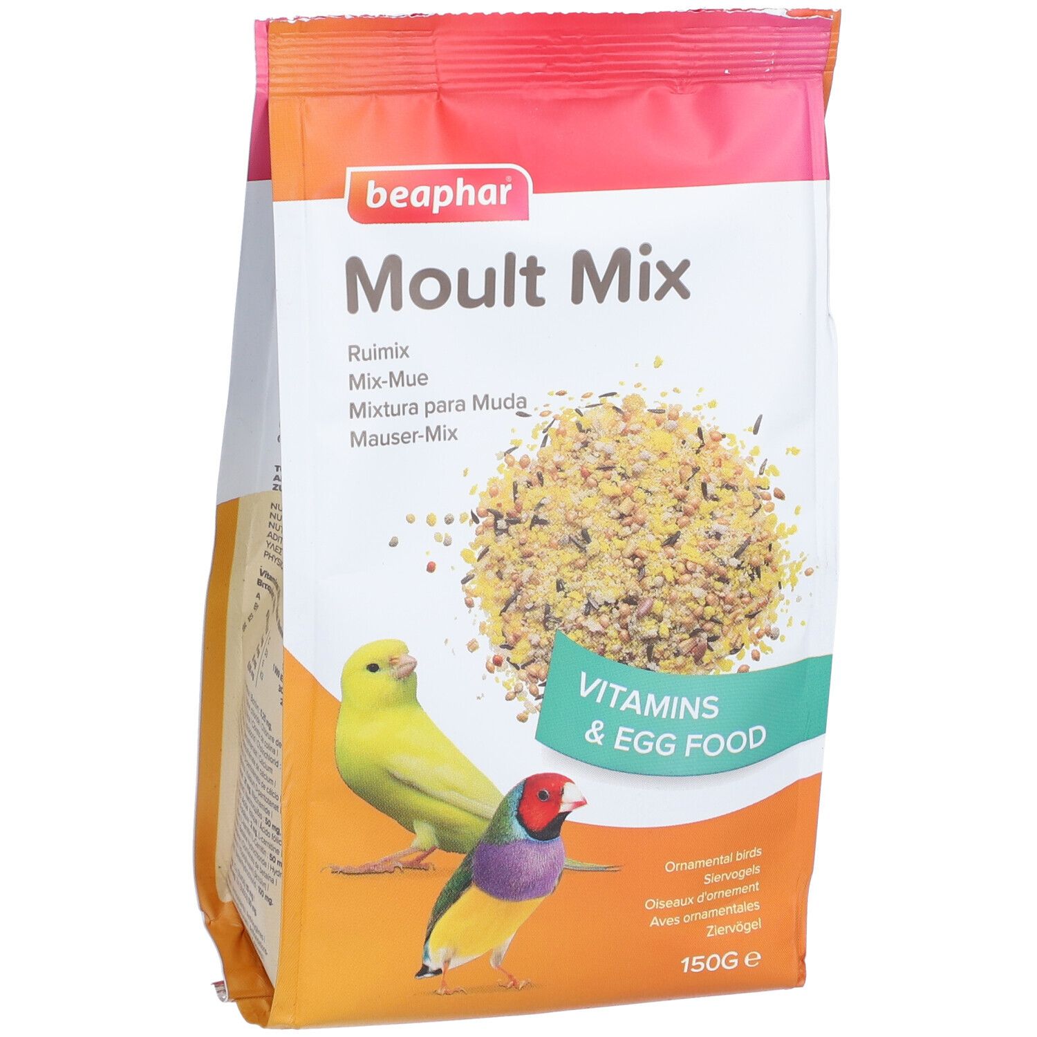 BEAPHAR® Mélange pour mue Vitamines & œufs pour oiseaux d'ornement