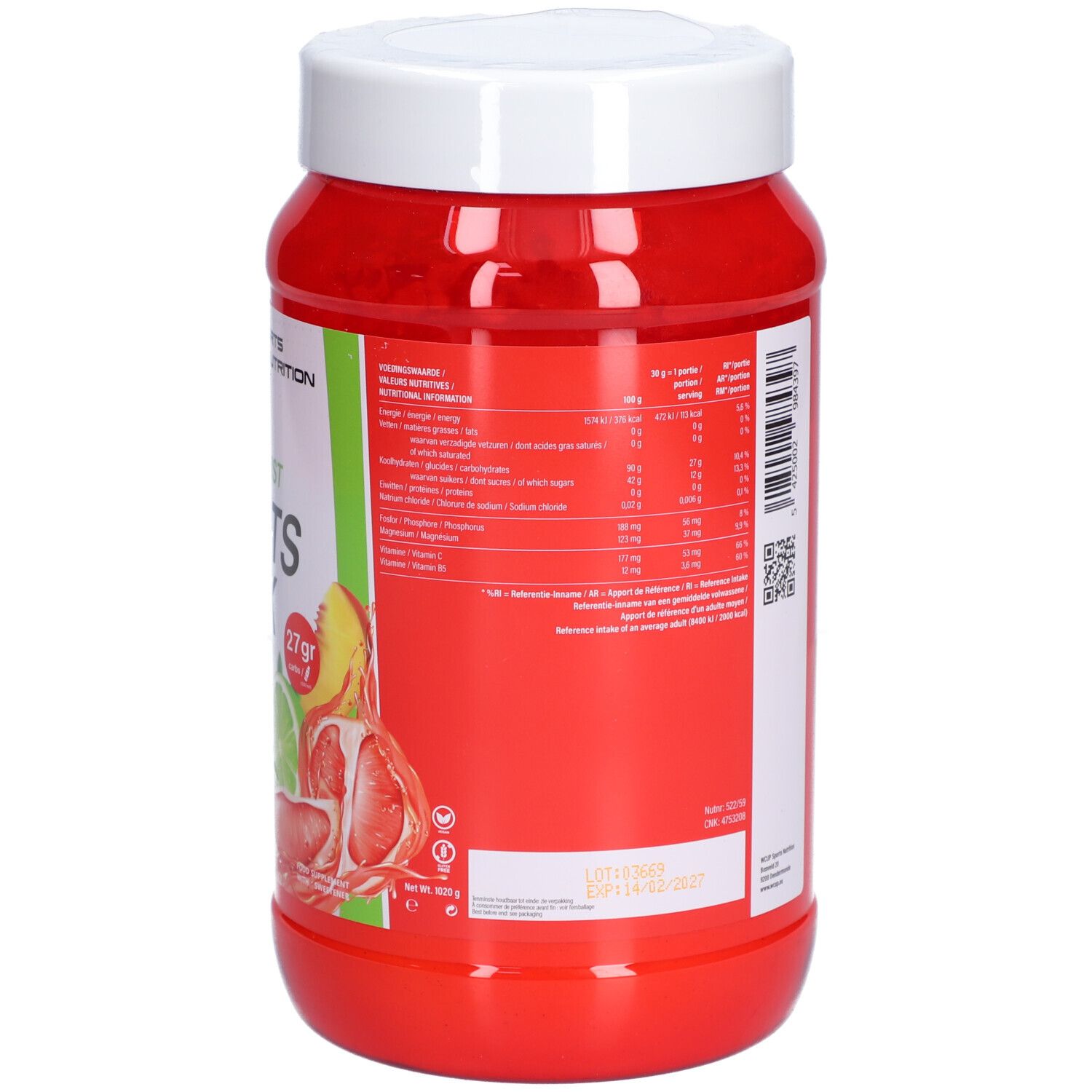 WCUP Boisson Sportive Funky Twist