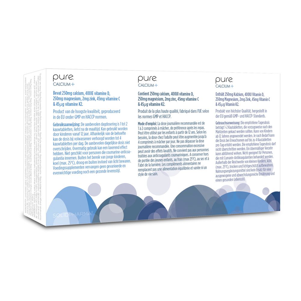 Dos de la boîte blanche avec informations produit en plusieurs langues.