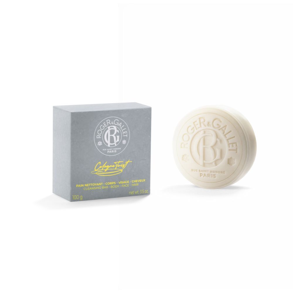 Roger & Gallet Cologne Twist Pain Nettoyant Corps-Visage-Cheveux