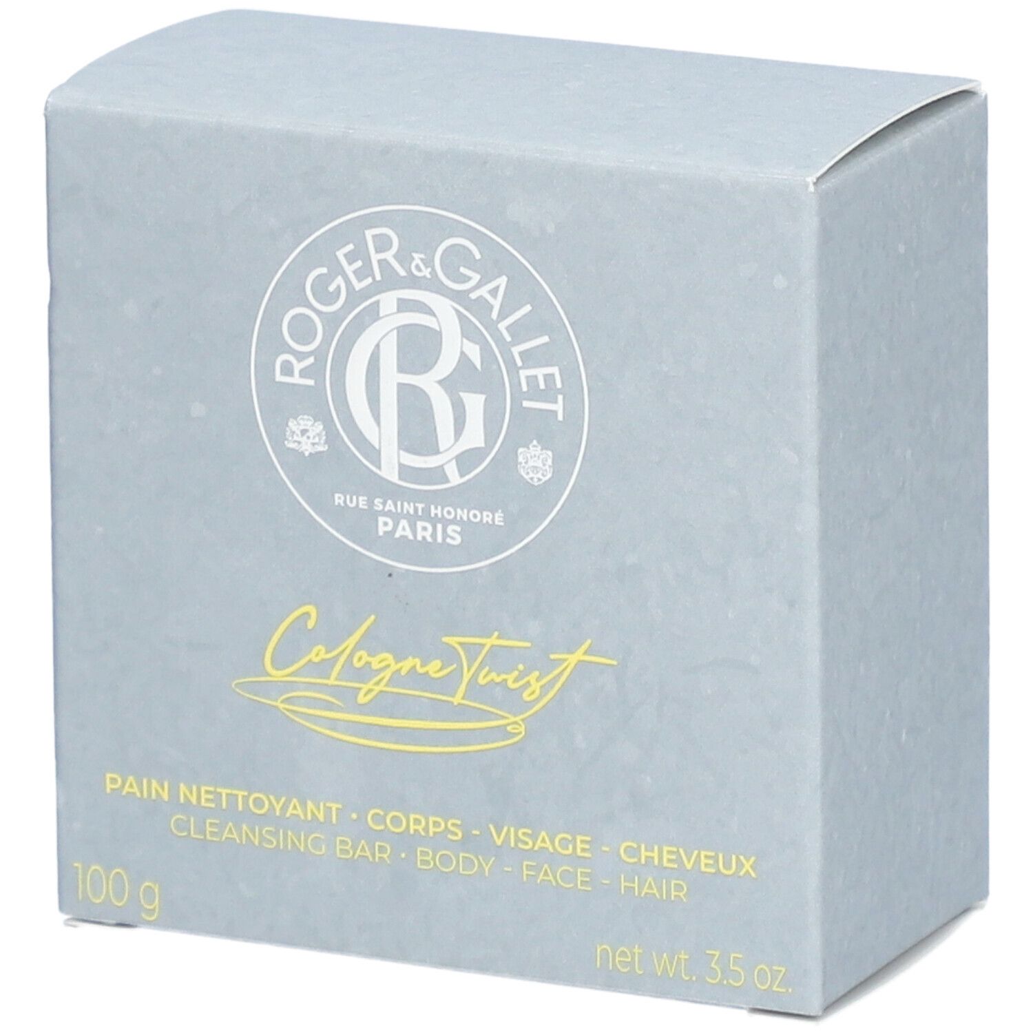Roger & Gallet Cologne Twist Pain Nettoyant Corps-Visage-Cheveux