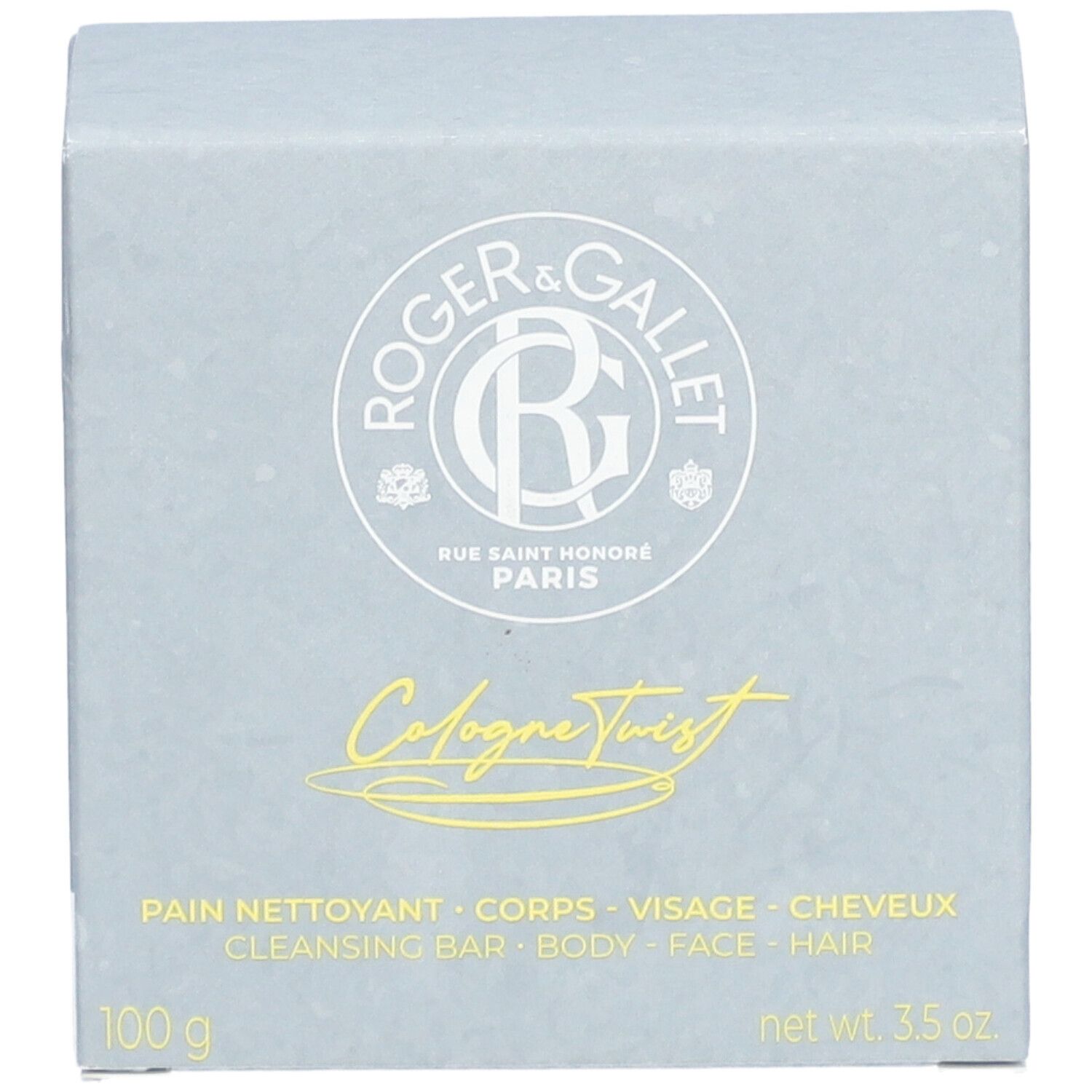 Roger & Gallet Cologne Twist Pain Nettoyant Corps-Visage-Cheveux
