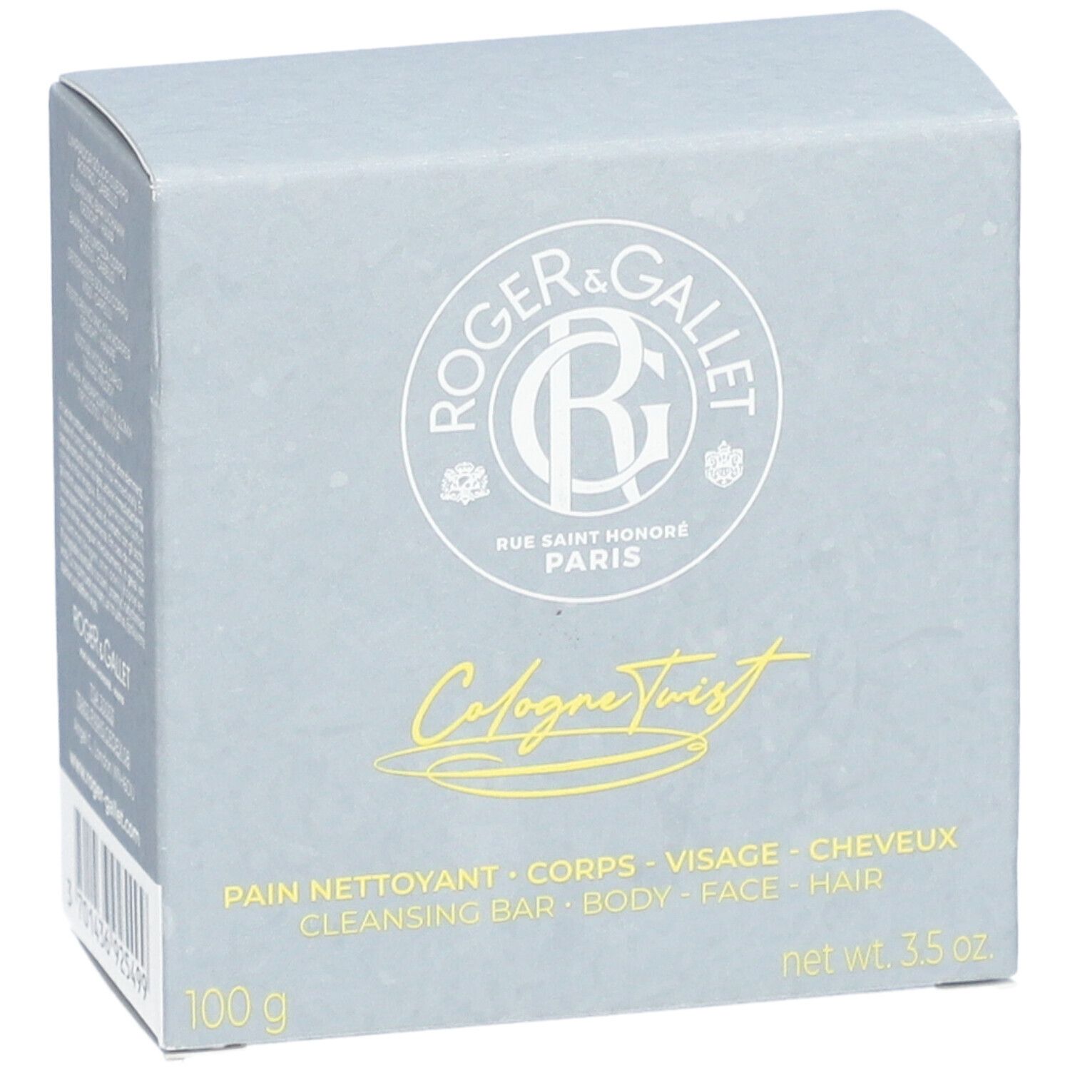 Roger & Gallet Cologne Twist Pain Nettoyant Corps-Visage-Cheveux