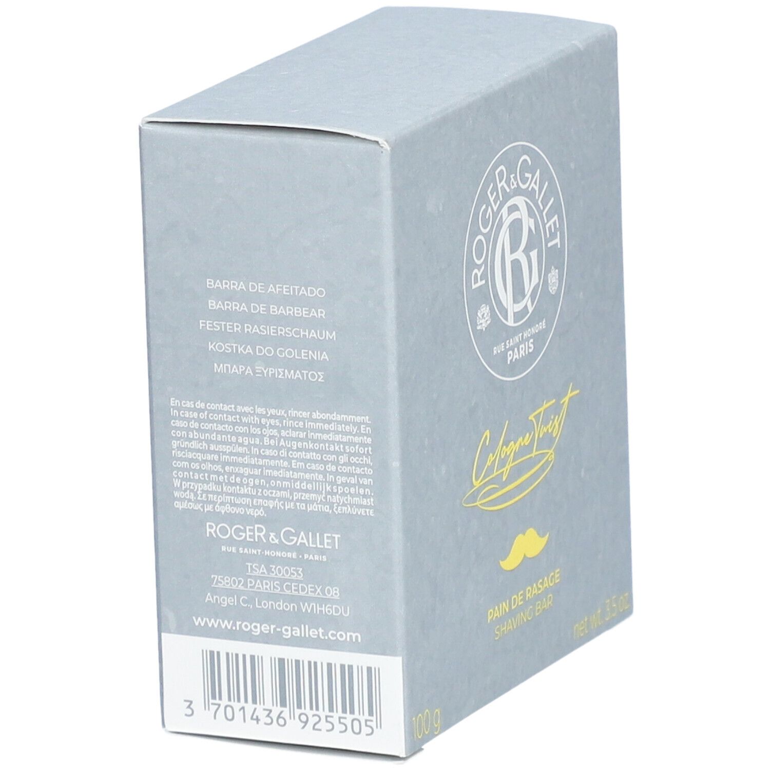 Roger & Gallet Cologne Twist Pain de Rasage