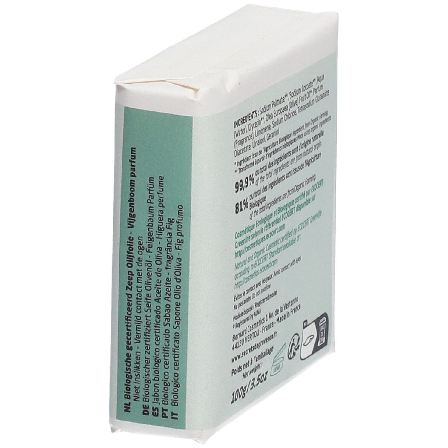 Secrets de Provence Savon Huile d'Olive Bio